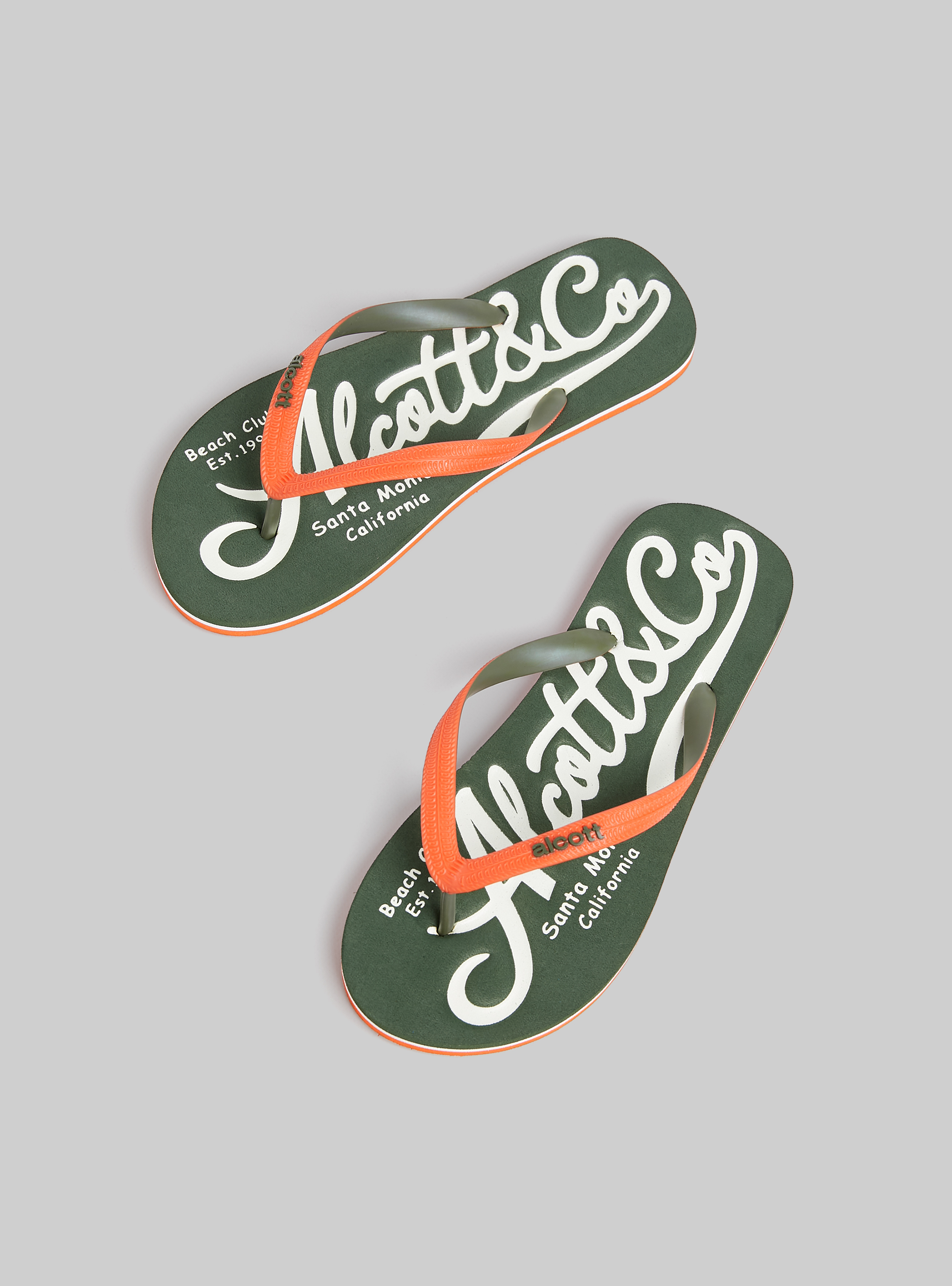 Infradito con logo a constrasto, KY2 KAKY MEDIUM