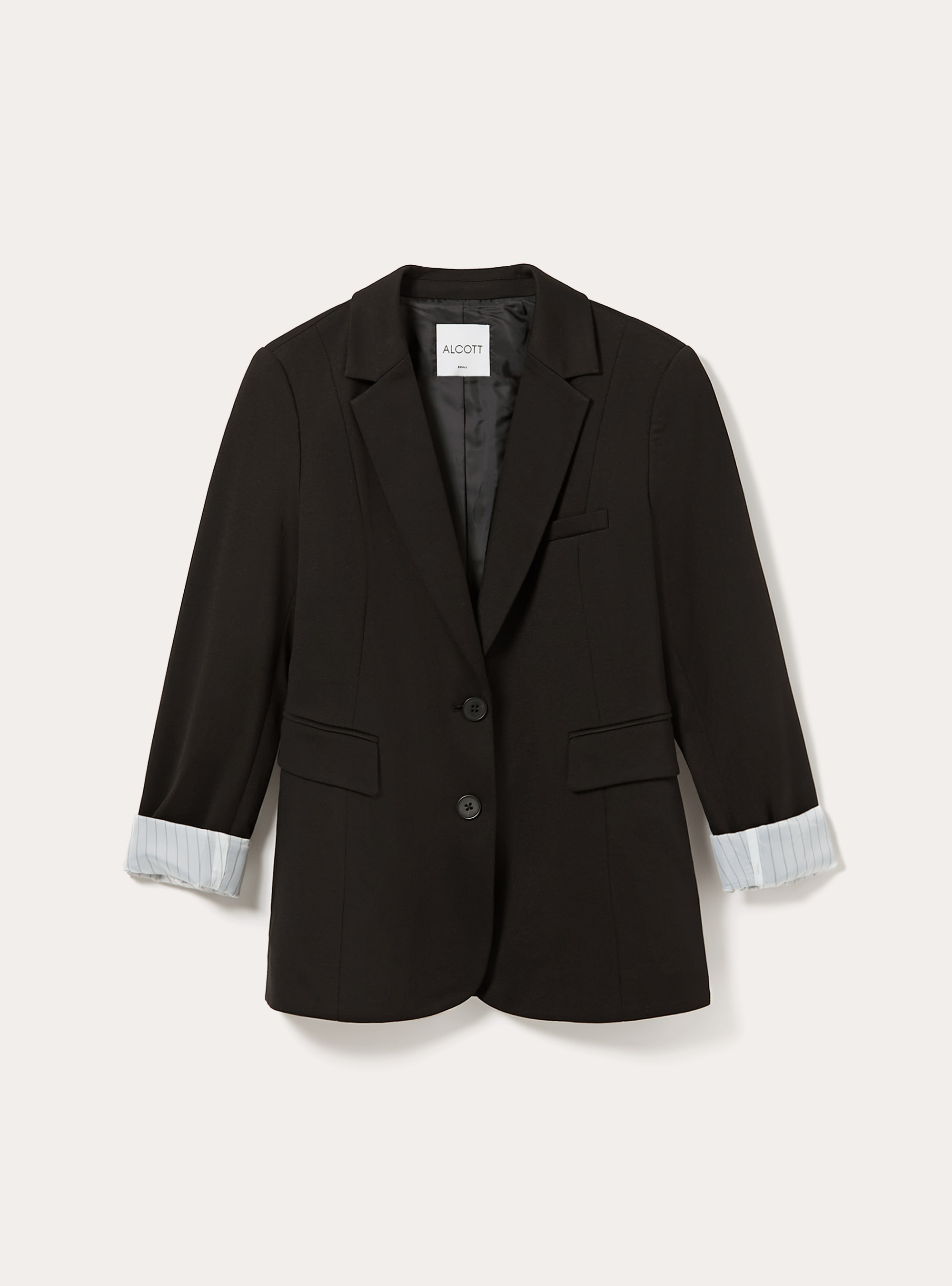 Blazer en jersey, BK1 BLACK