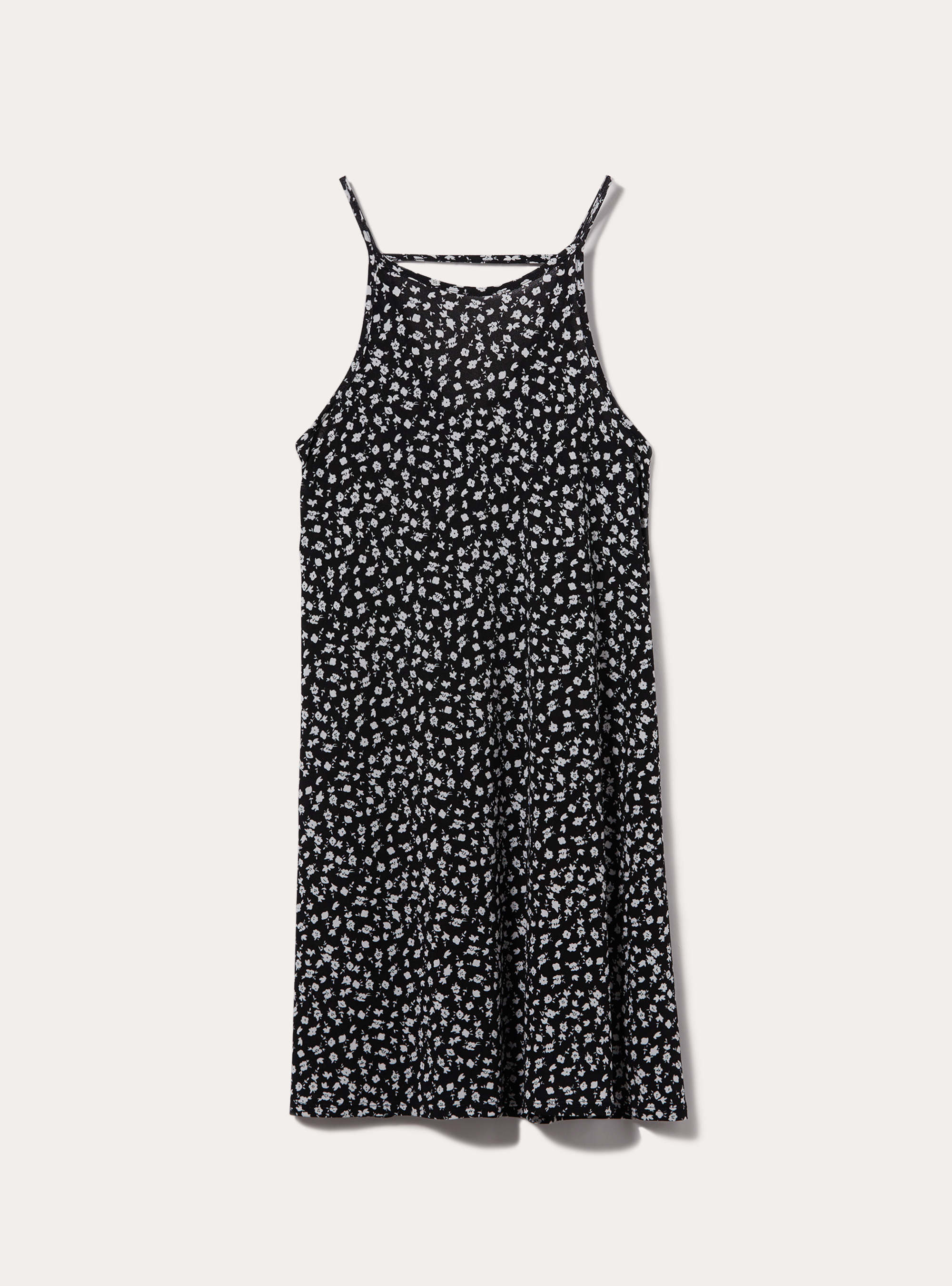 Abito corto fantasia, BK1 BLACK