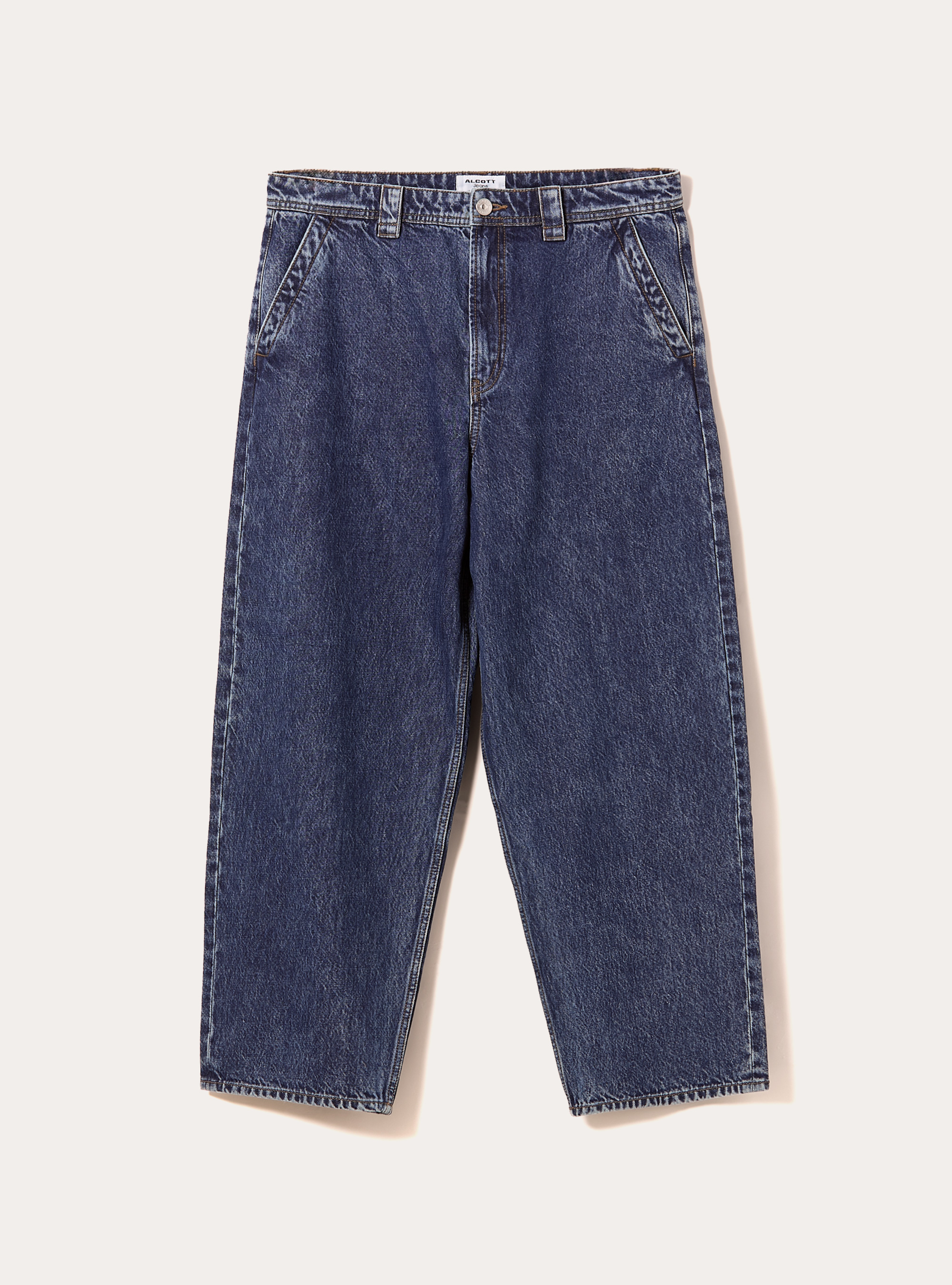 Vaqueros holgados, D003 MEDIUM BLUE