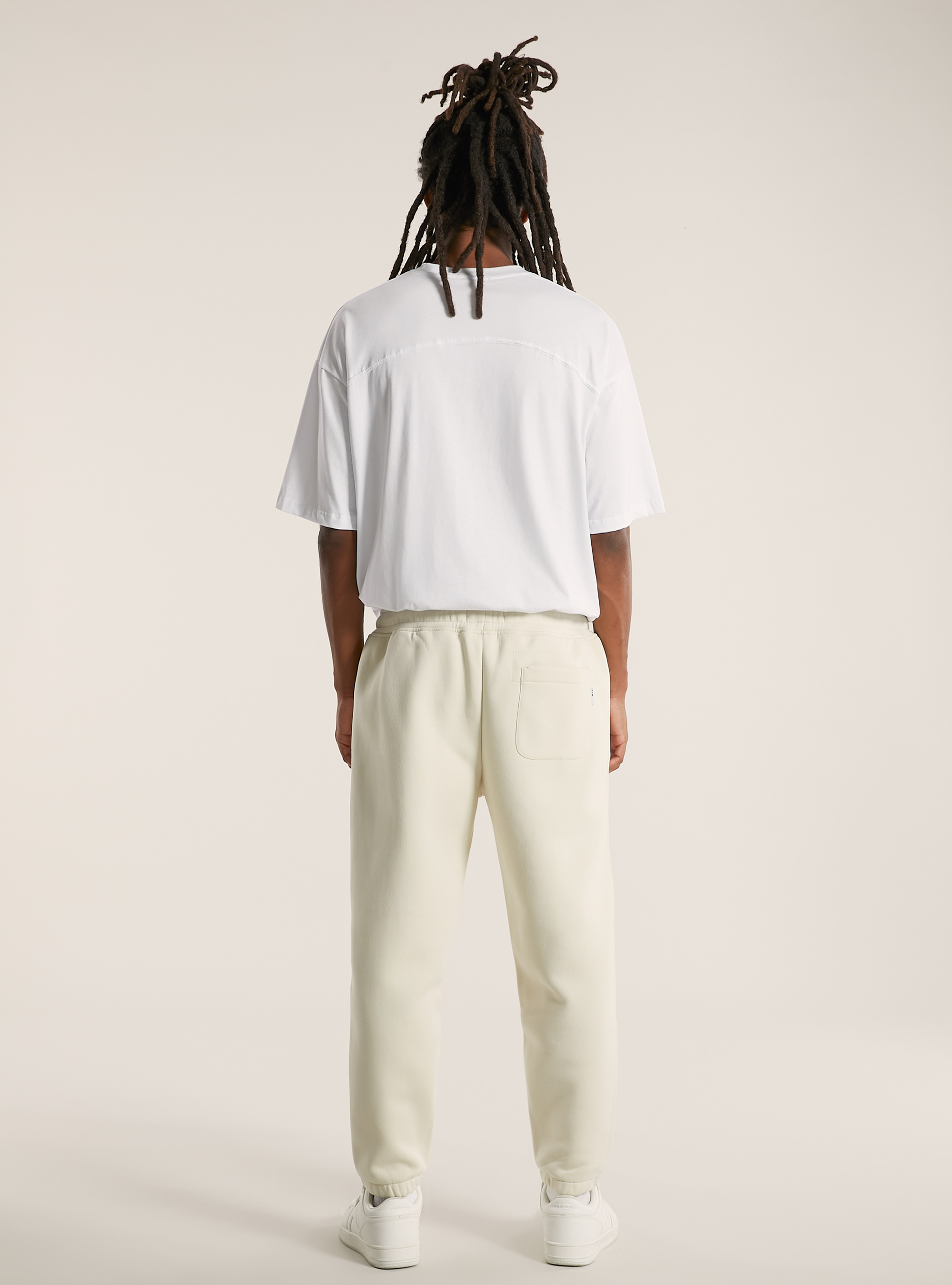 Fleece jogger trousers, CR3 CREAM LIGHT