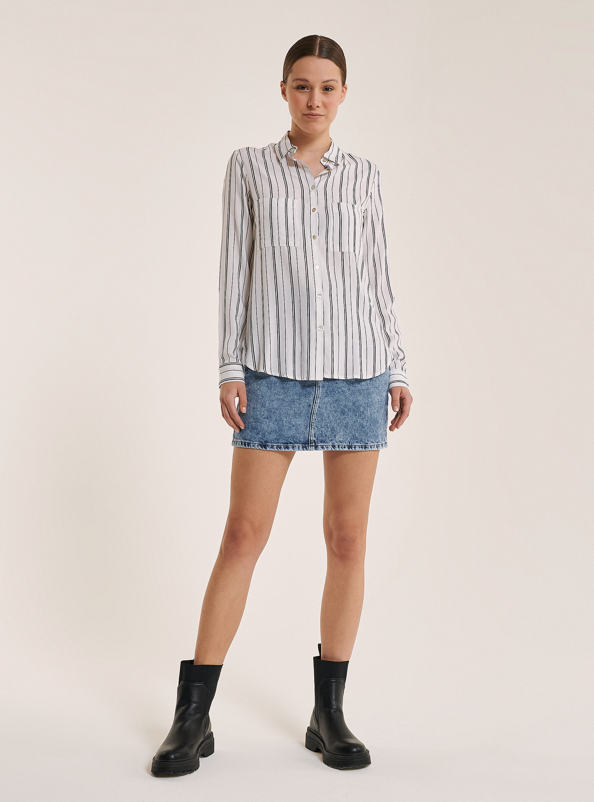 Chemise à rayures comfort fit, STRIPES