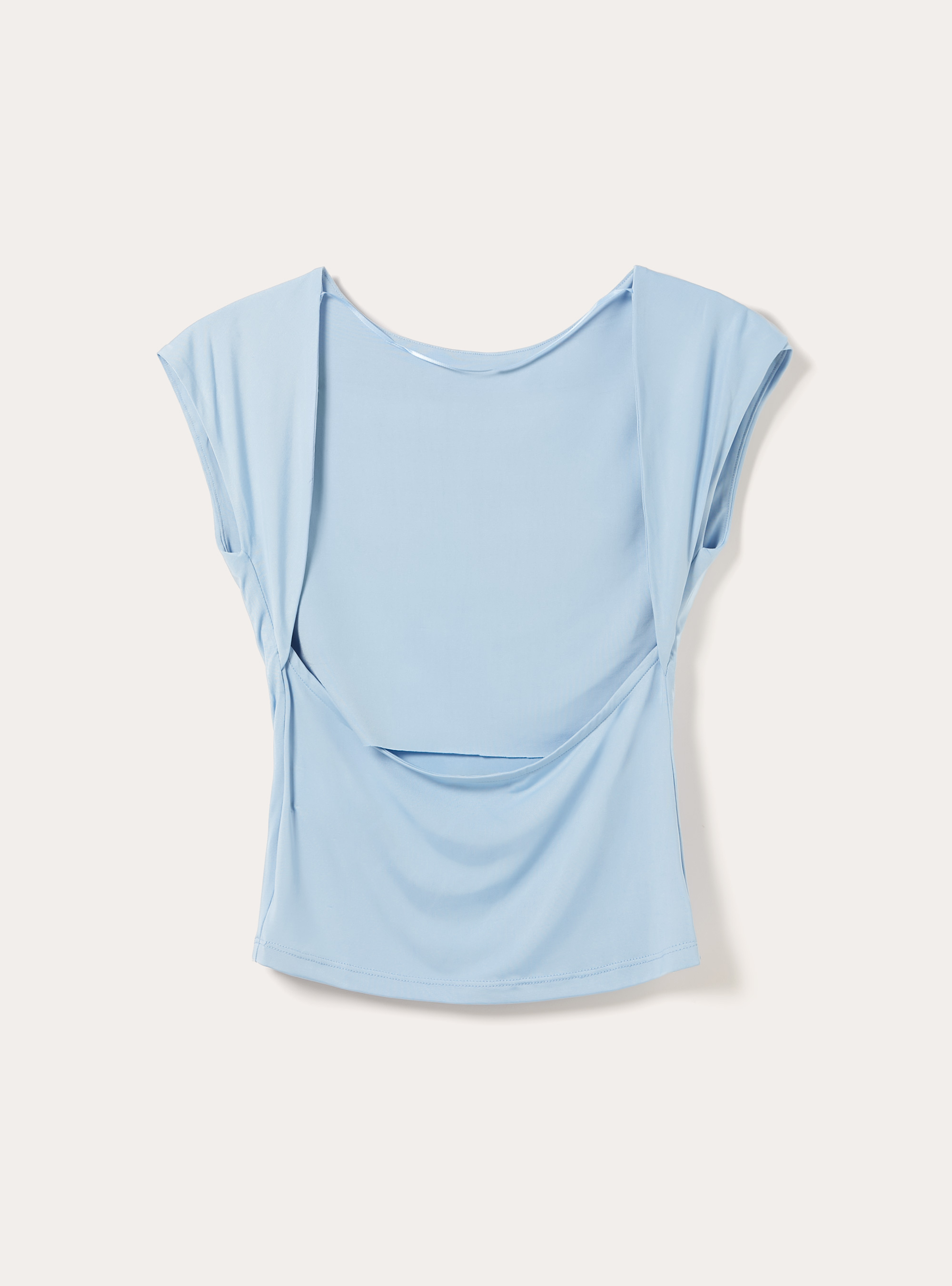 Maglietta con schiena scoperta, AZ3 AZURE LIGHT