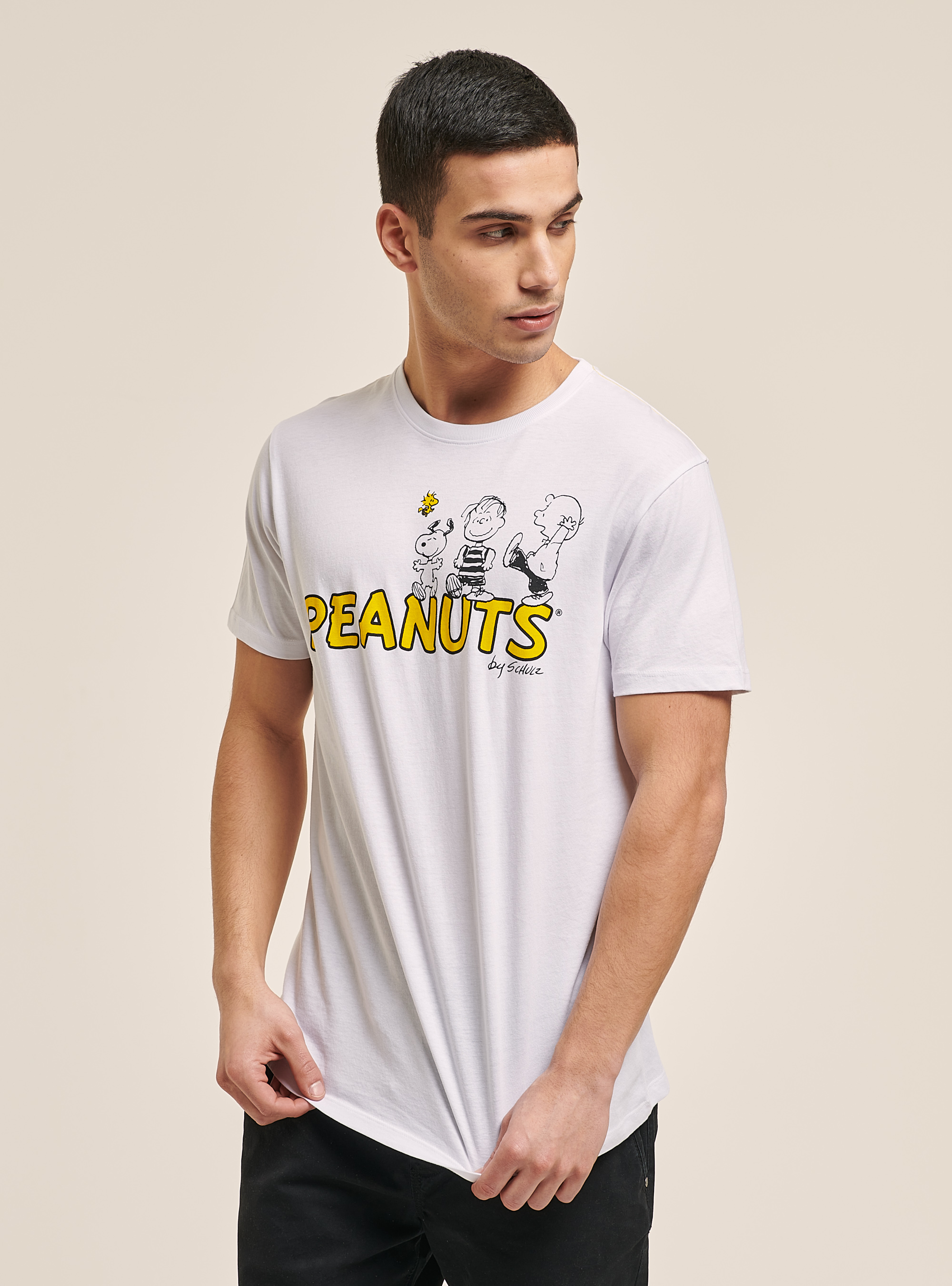 T-shirt The Peanuts for Alcott, WHITE