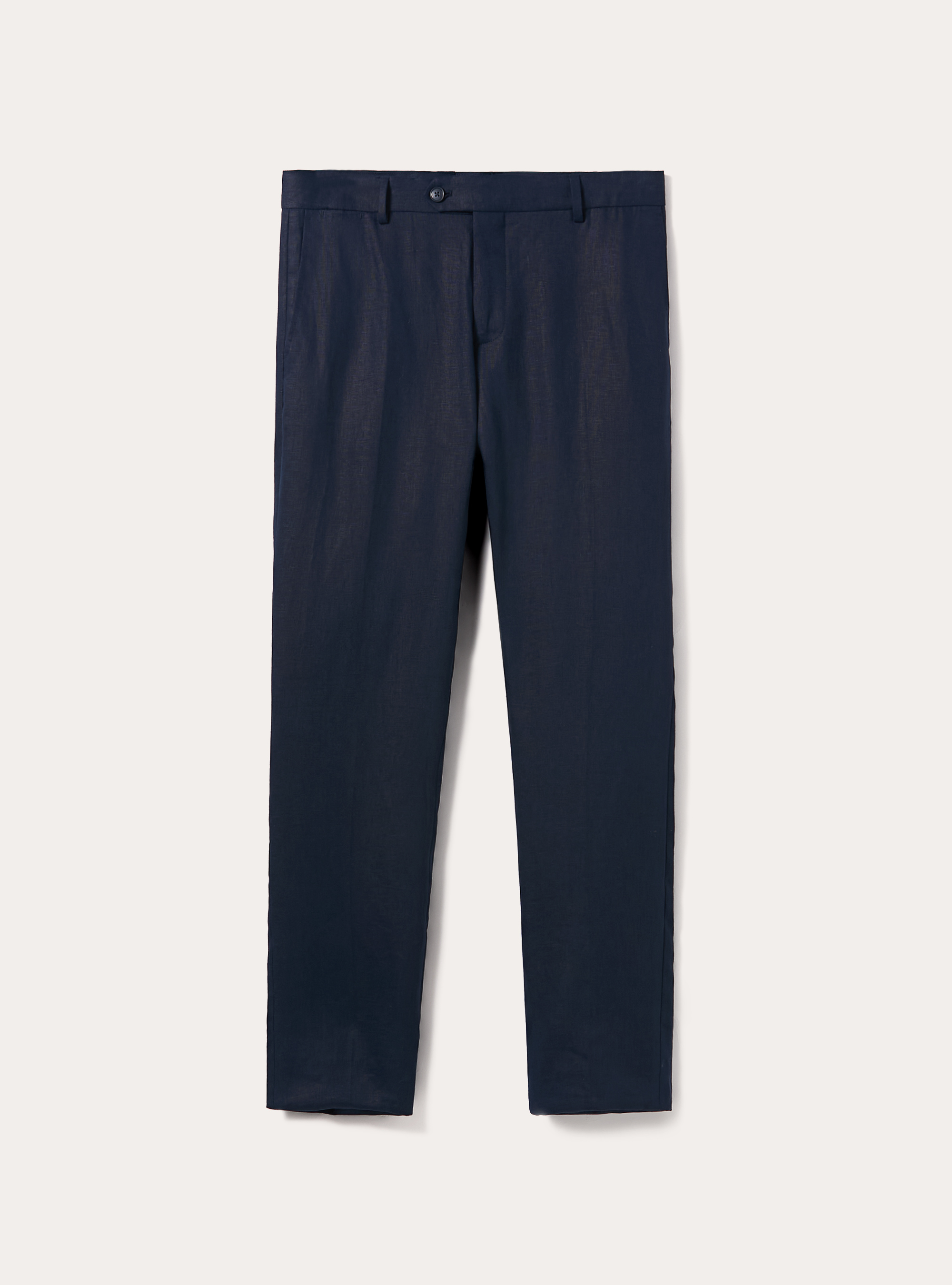 Pantaloni in puro lino, NA1 NAVY DARK
