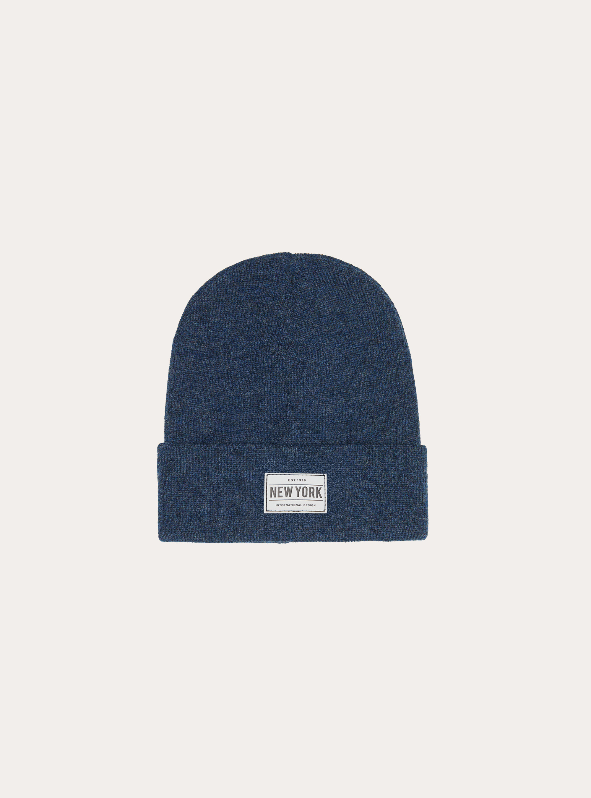 Cappello con patch, MNA1 NAVY MEL DARK