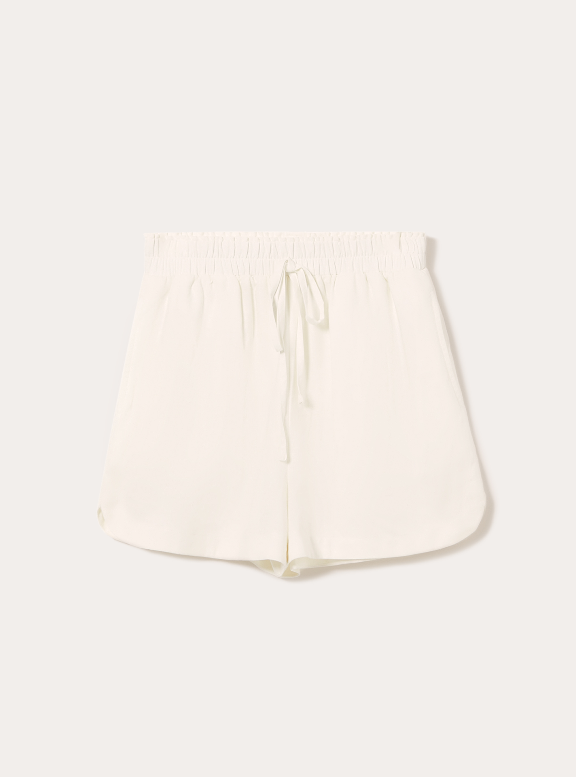 Linen-blend shorts, WH2 WHITE