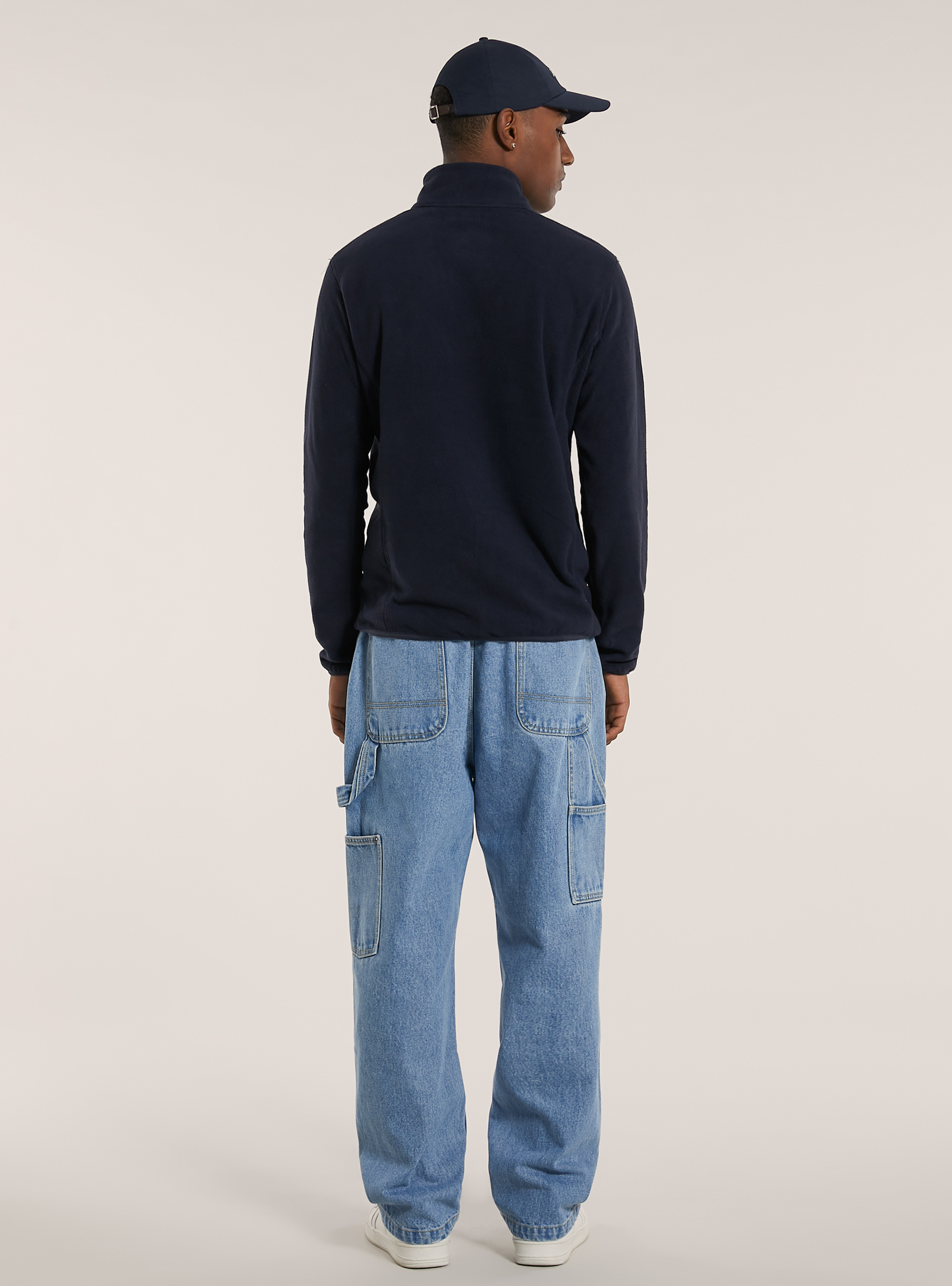 Cardigan polar fleece, NA1 NAVY DARK