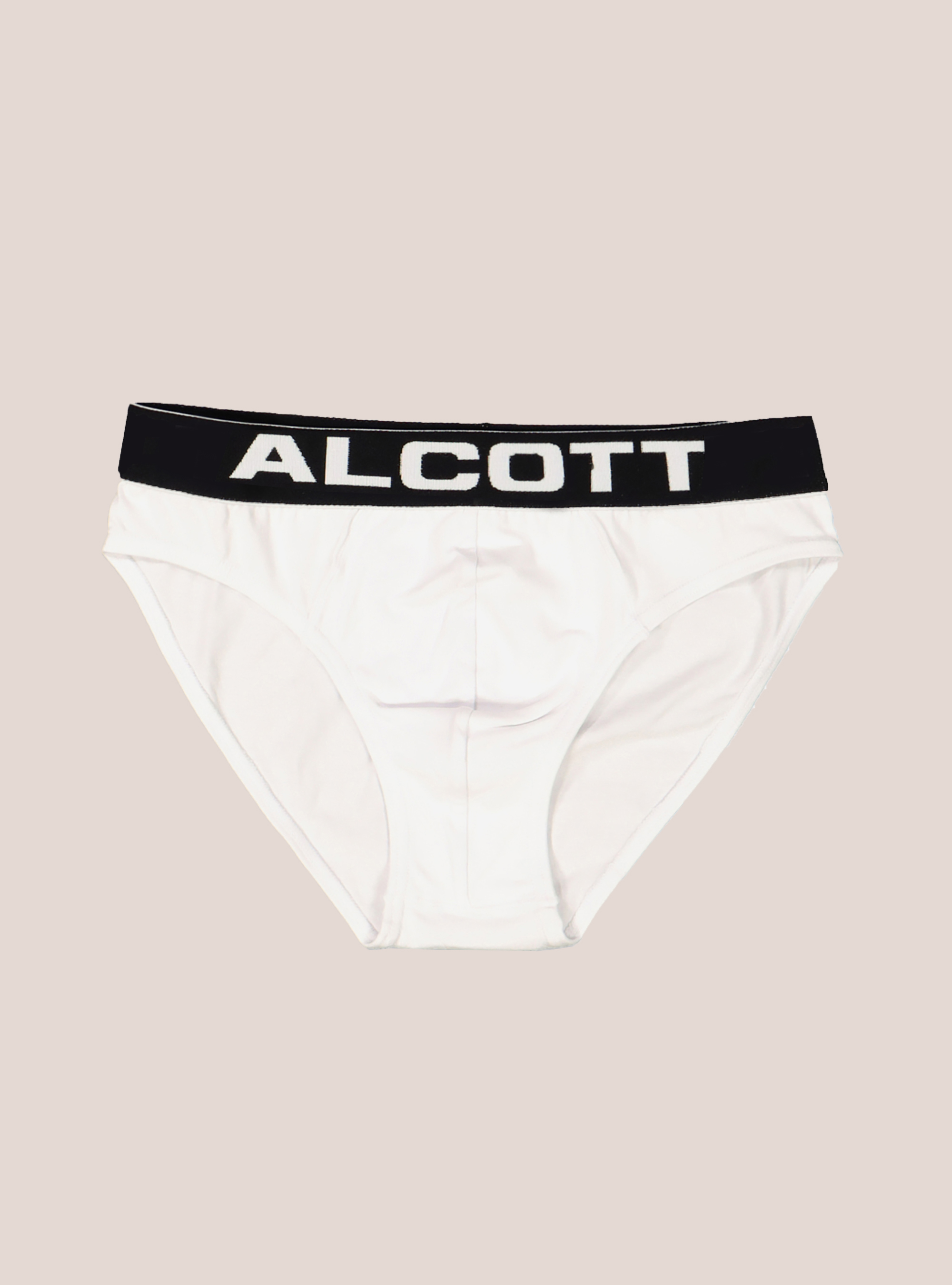 Slip basique avec logo, C099 WHITE