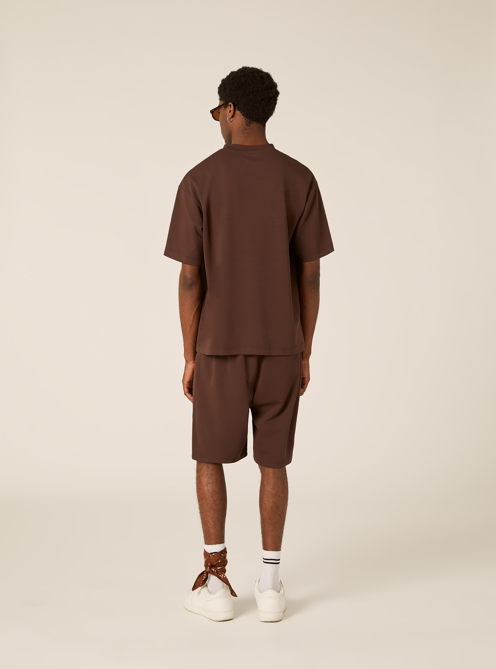 AIRes jersey T-shirt, BR1 BROWN DARK