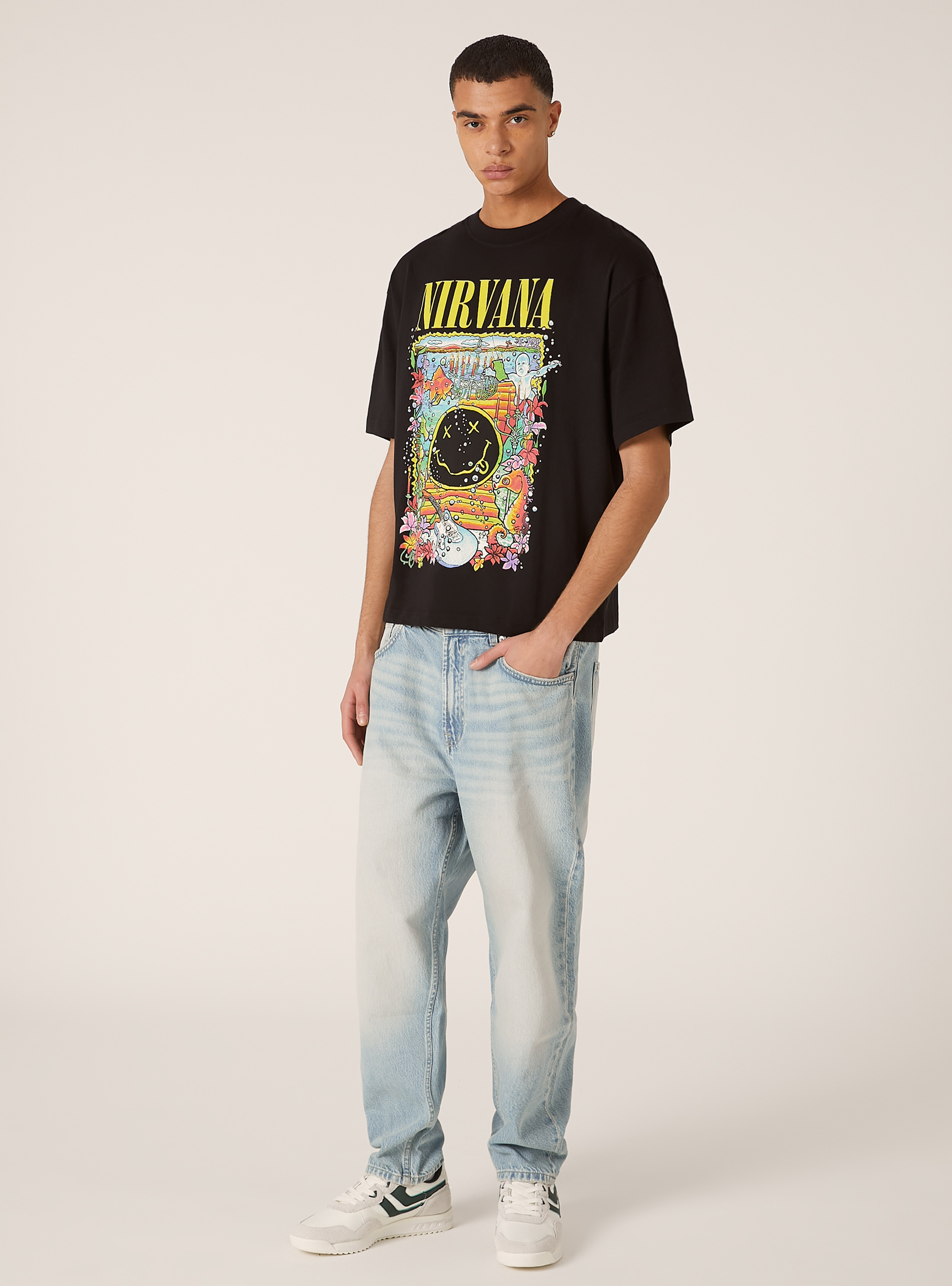 Nirvana / Alcott boxy fit T-shirt | Alcott | Men's T-Shirt