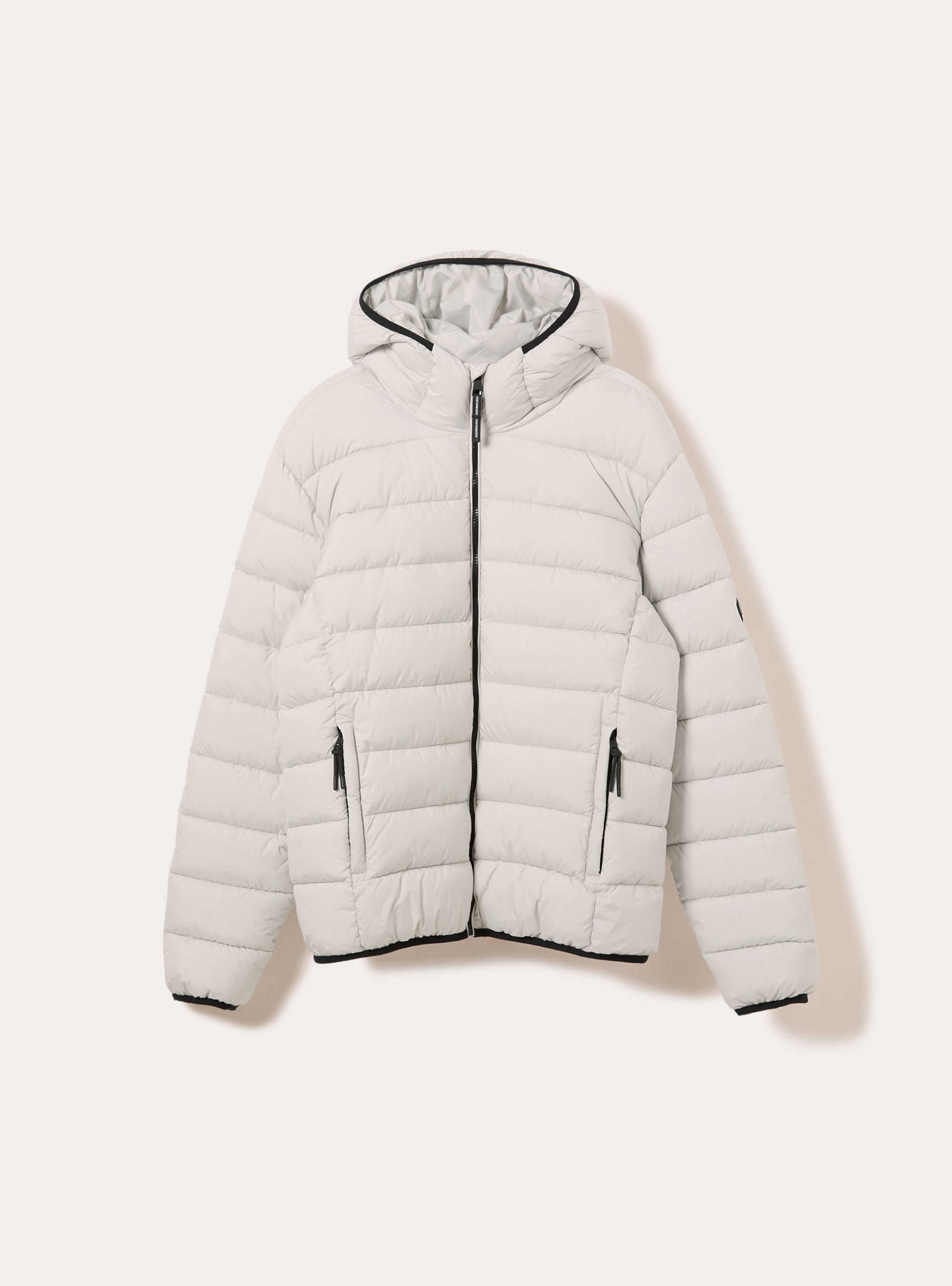 Padded jacket with hood, WH1 OFF WHITE