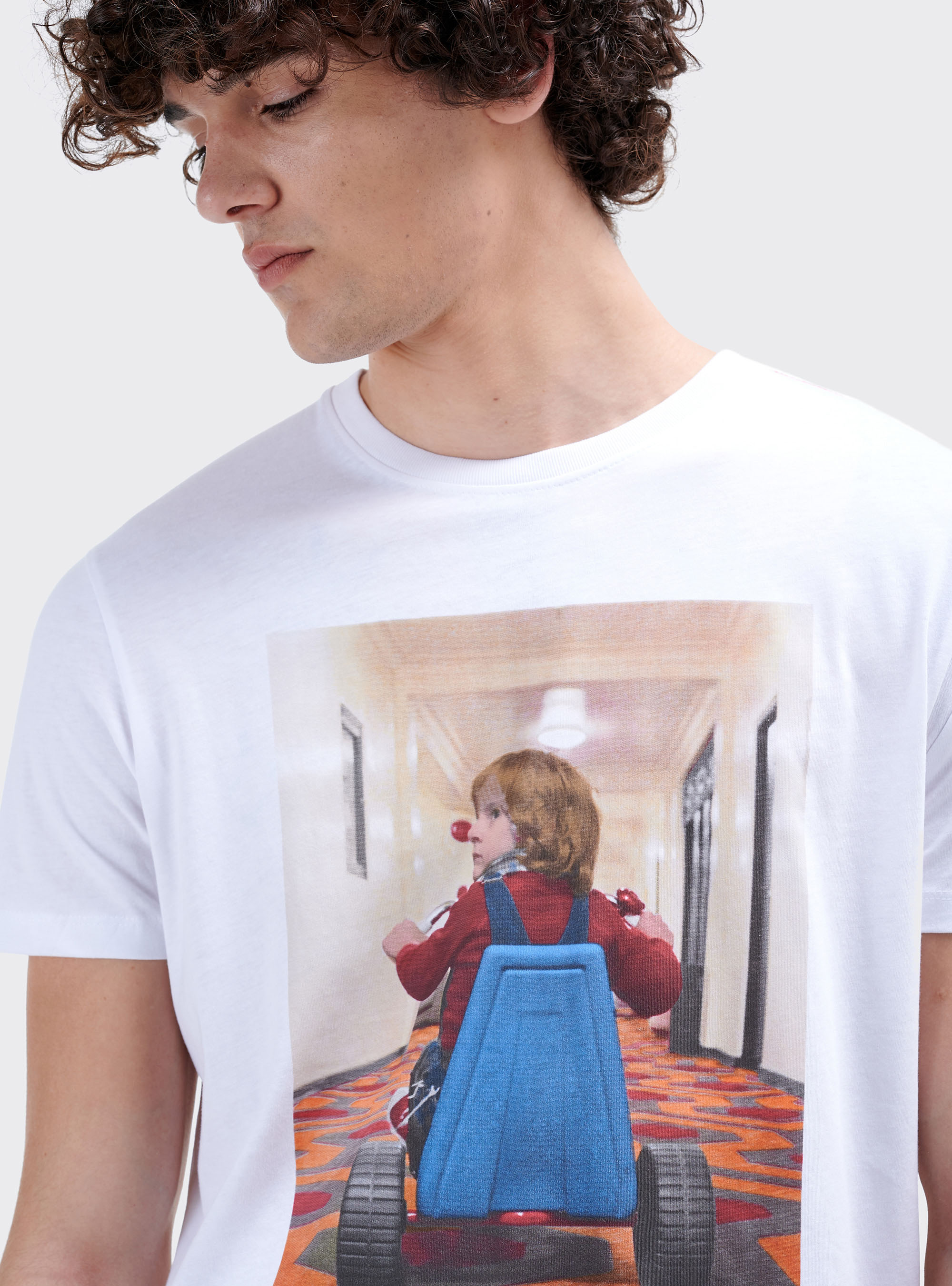 T-shirt The Shining x Alcott, BIANCO