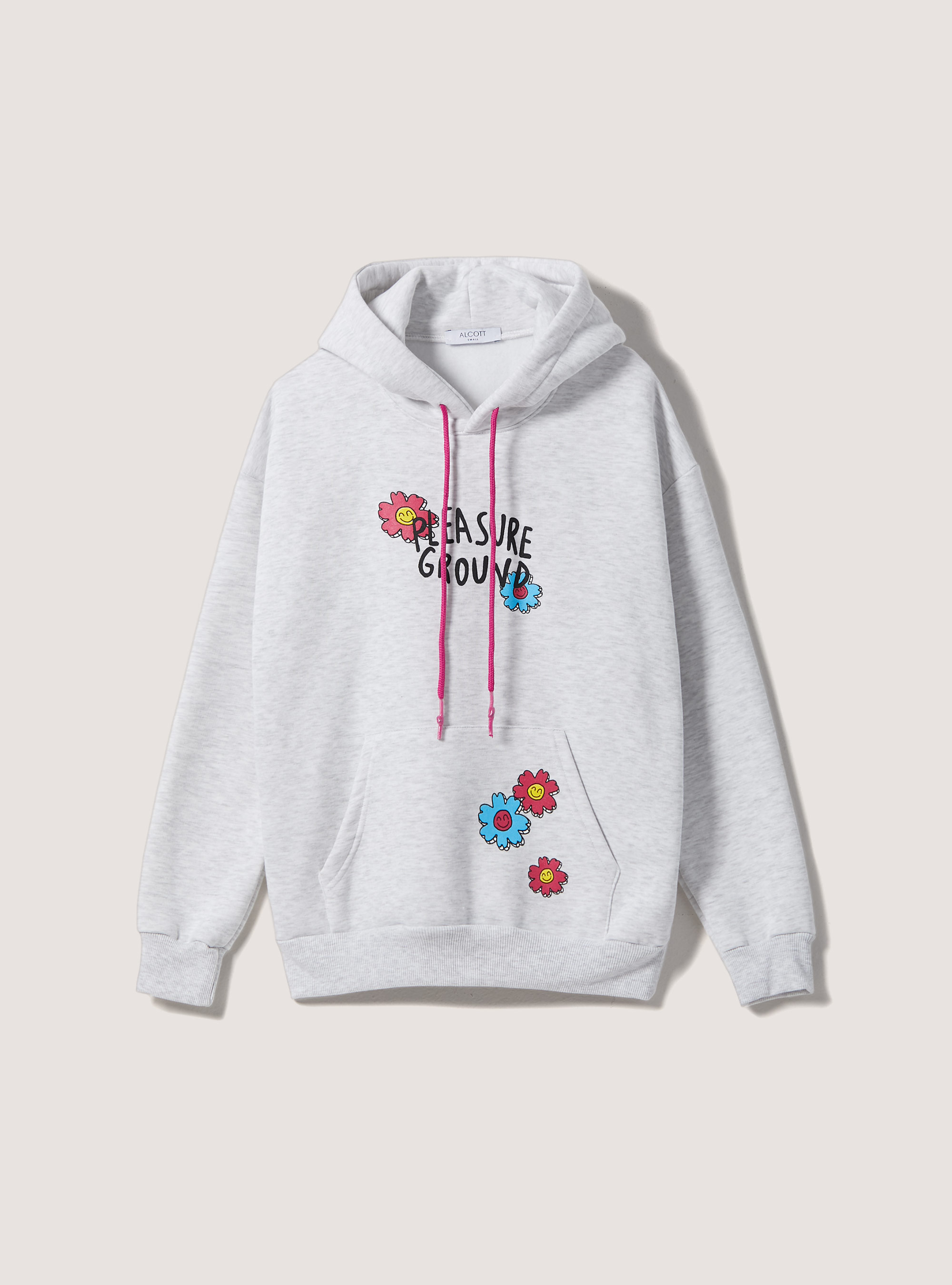 Sudadera con estampado Fancy Collection, MEL GREY LIGHT