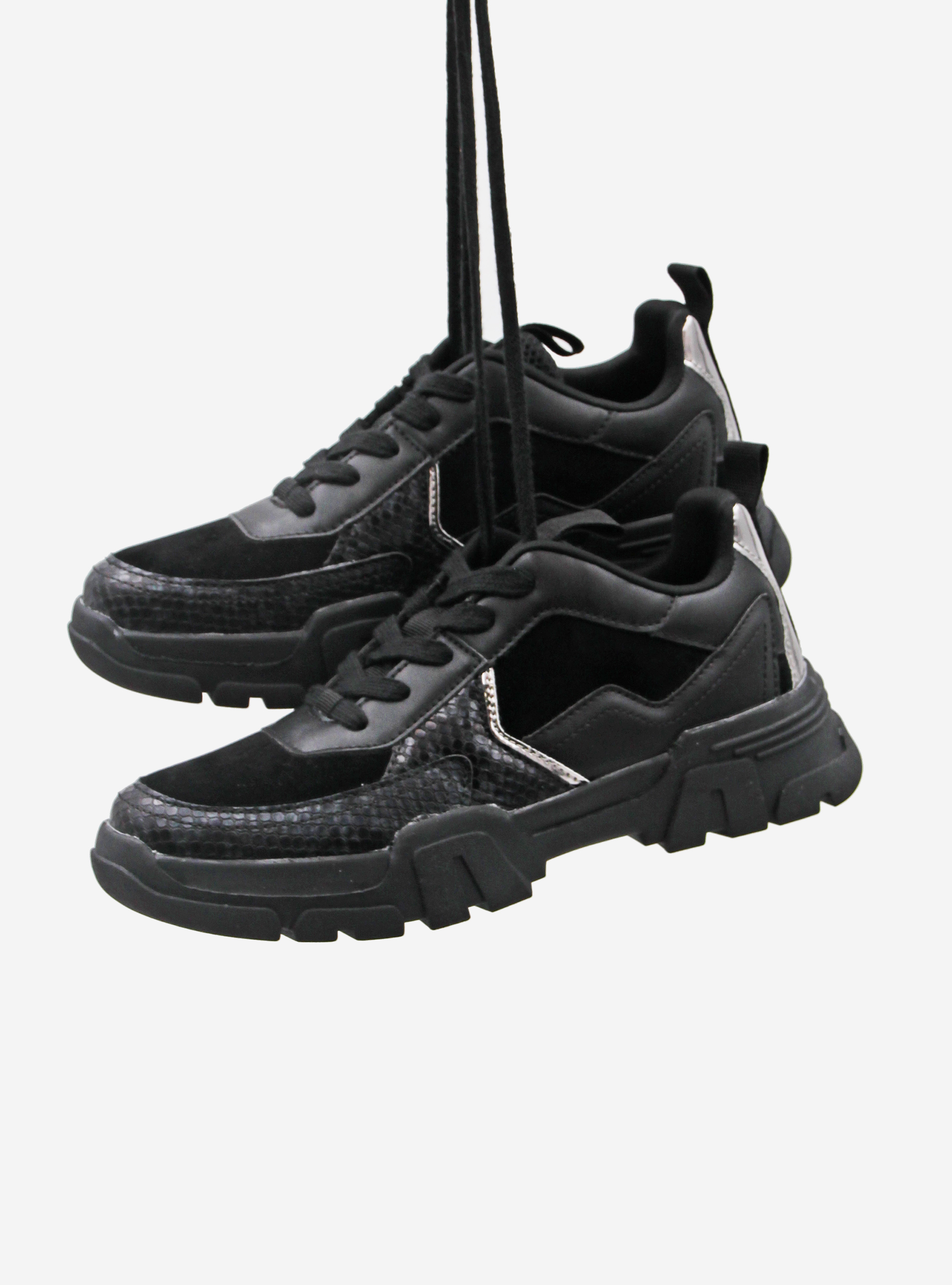 SNEAKERS ANIMALIER, BLACK