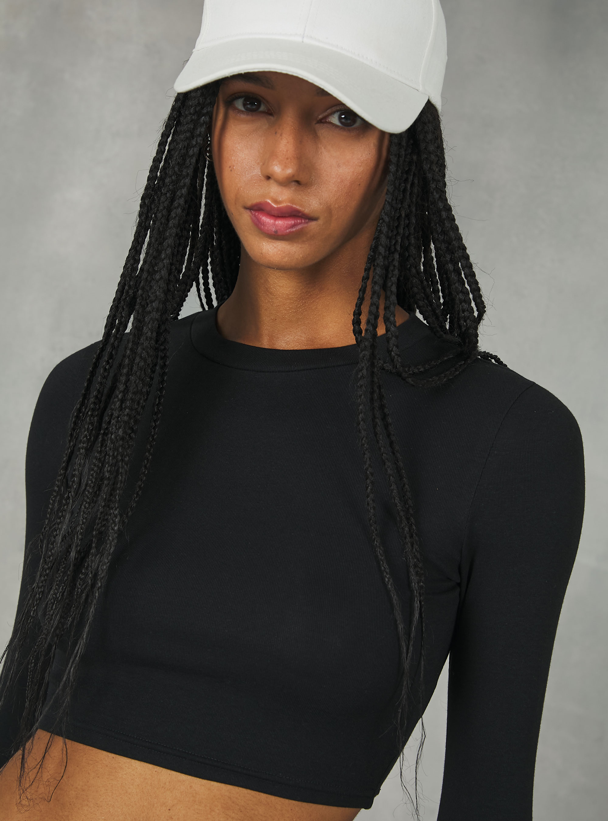 Chemise courte &agrave; manches longues, BK1 BLACK