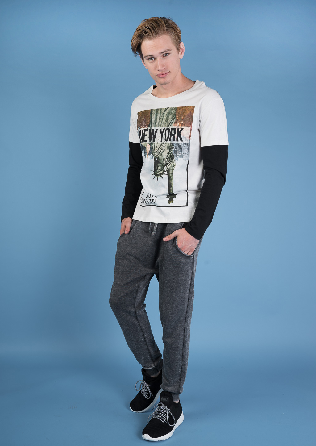 Maglietta Donna TOM TAILOR Manica Lunga Con Stampa – Cotone Biologico, Vestibilità Regolare