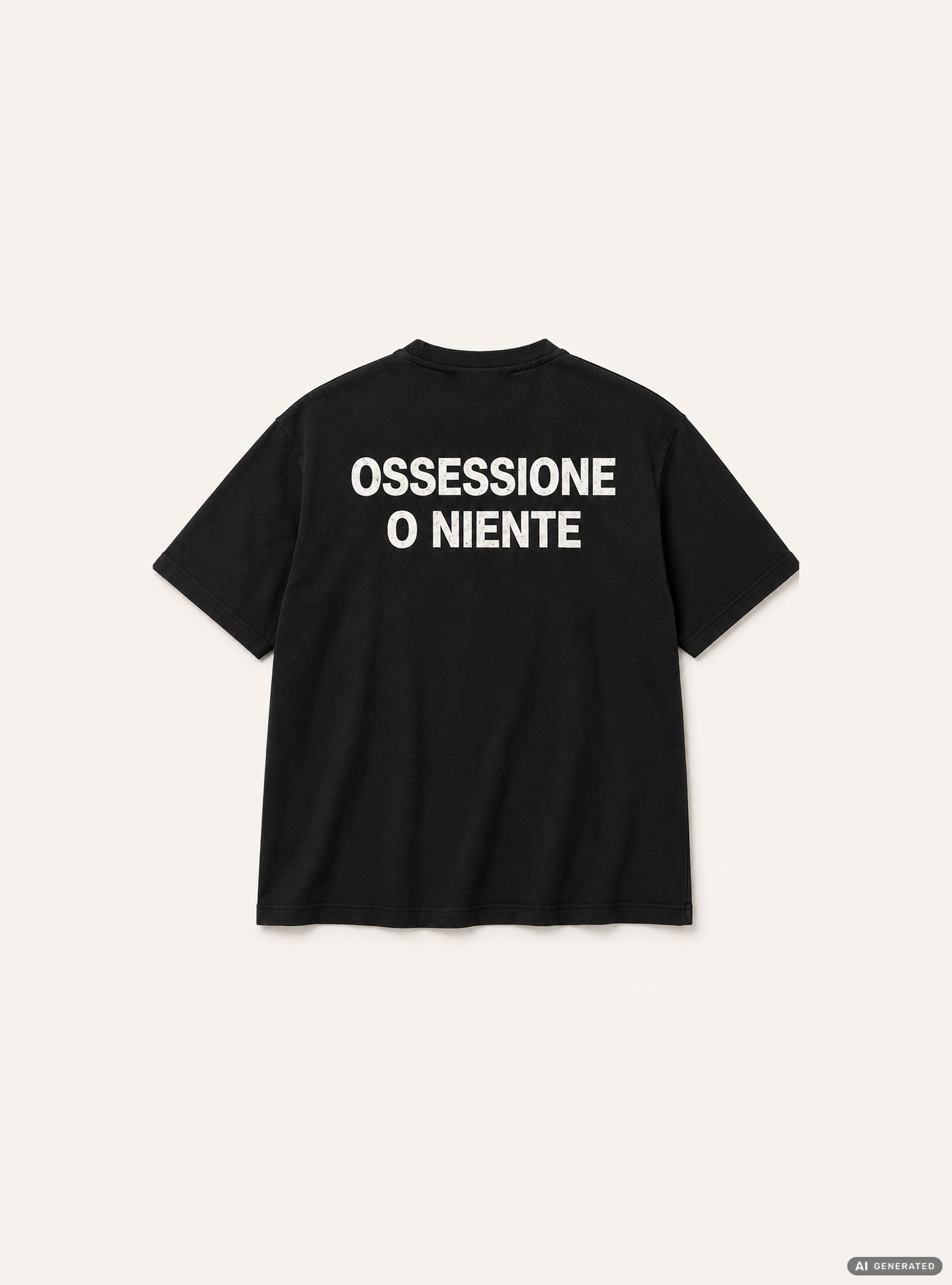 Lettering Print T-Shirt, BK1 BLACK
