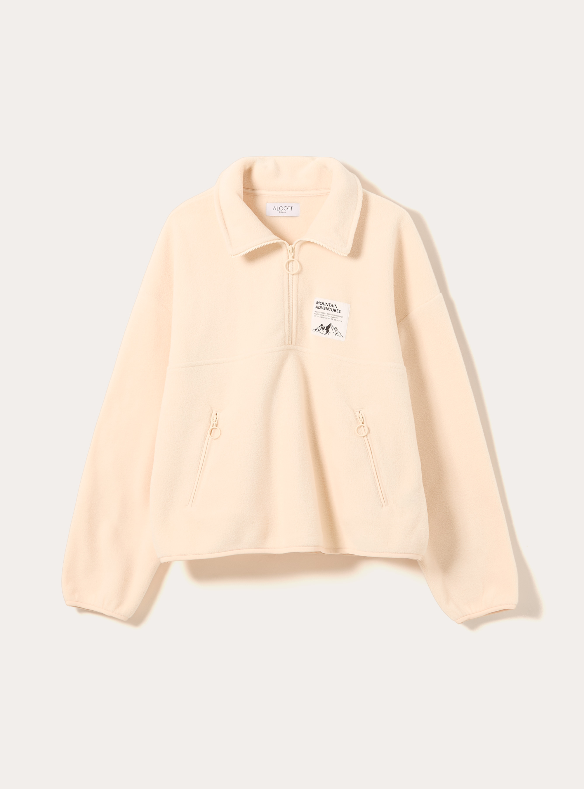 Felpa fleece adventures, WH1 OFF WHITE