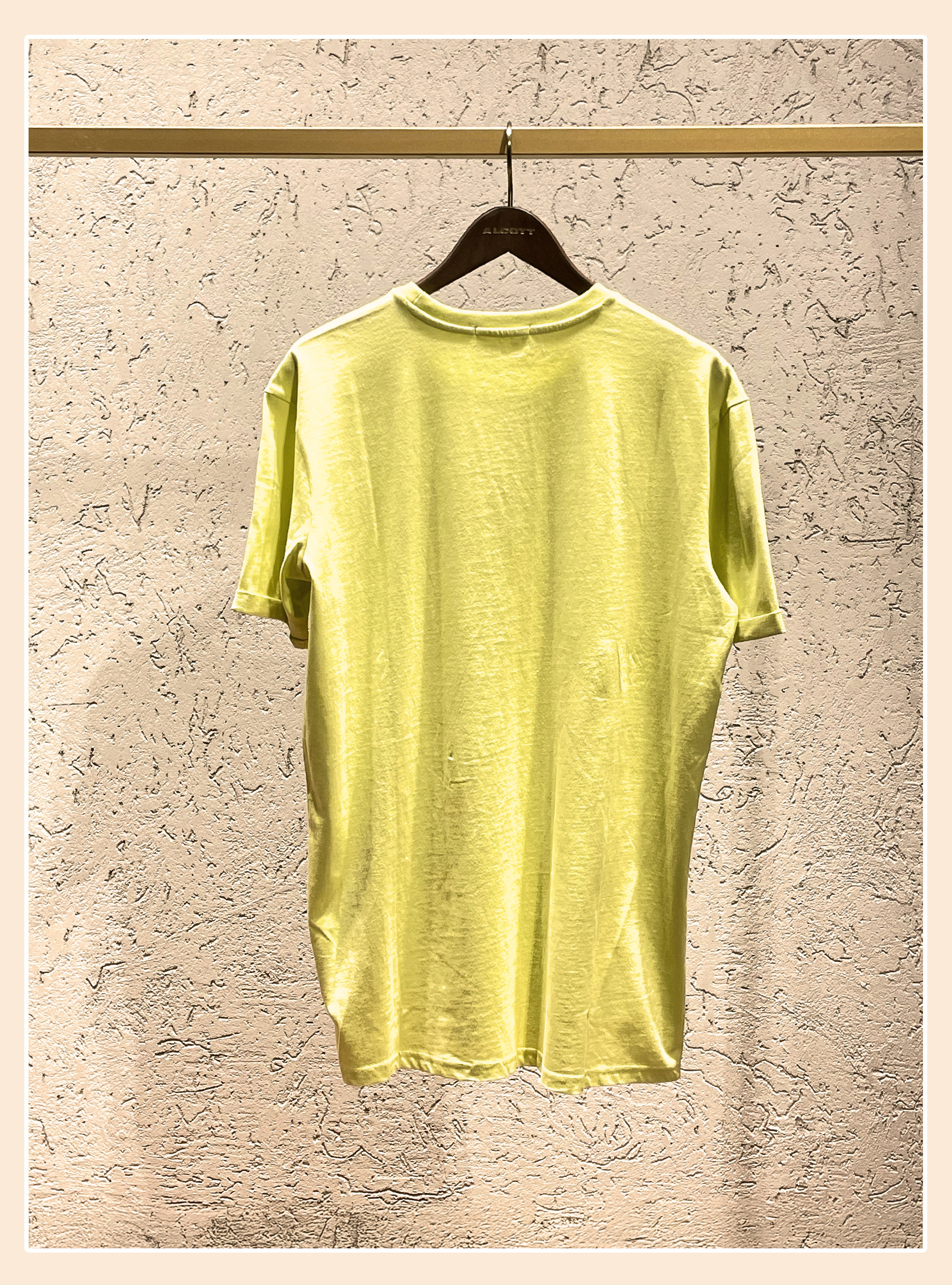 Maglietta basic fluo GENIUS, YELLOW