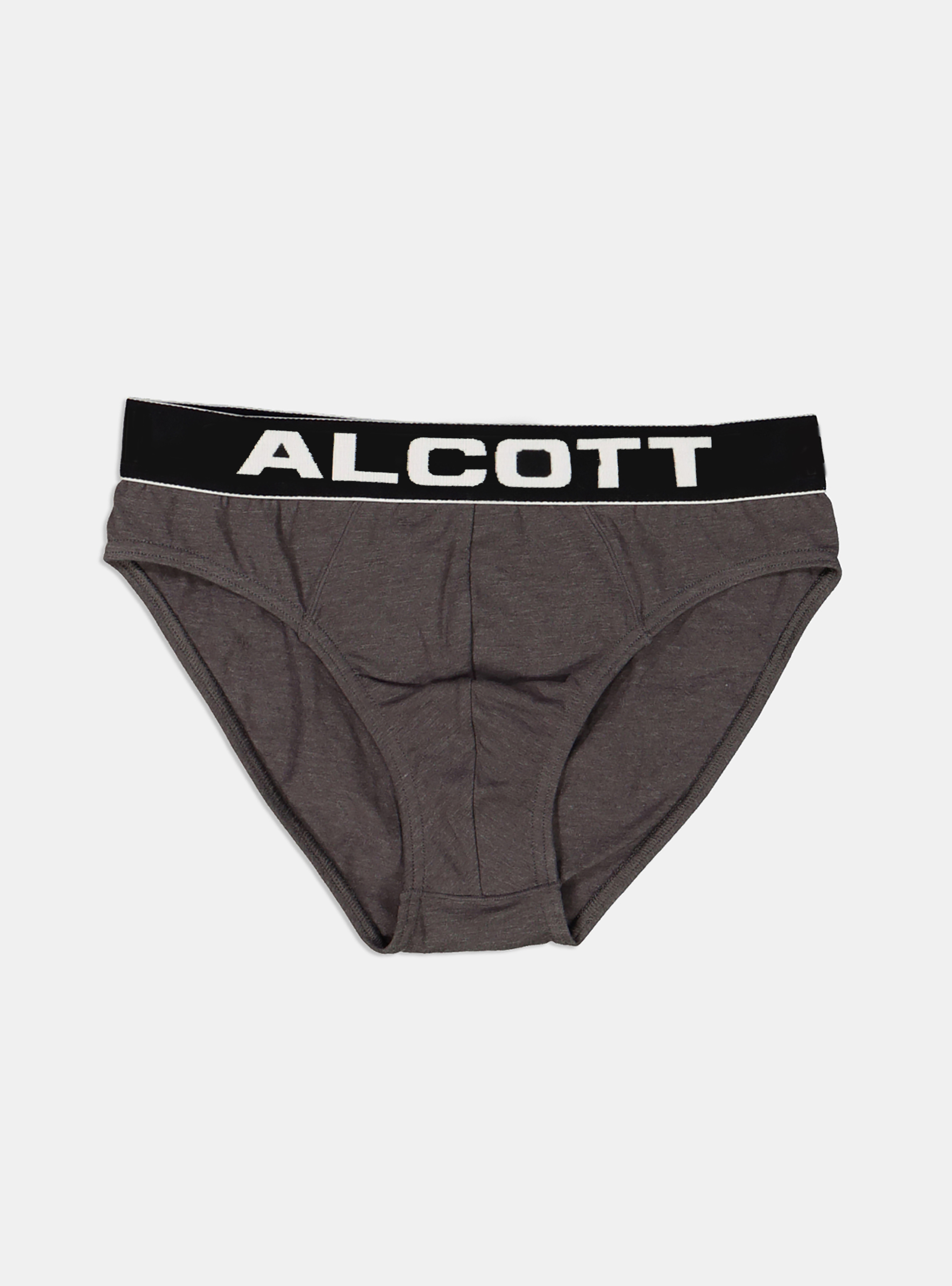 SLIP BASIC WITH LOGO, GREY MELANGE