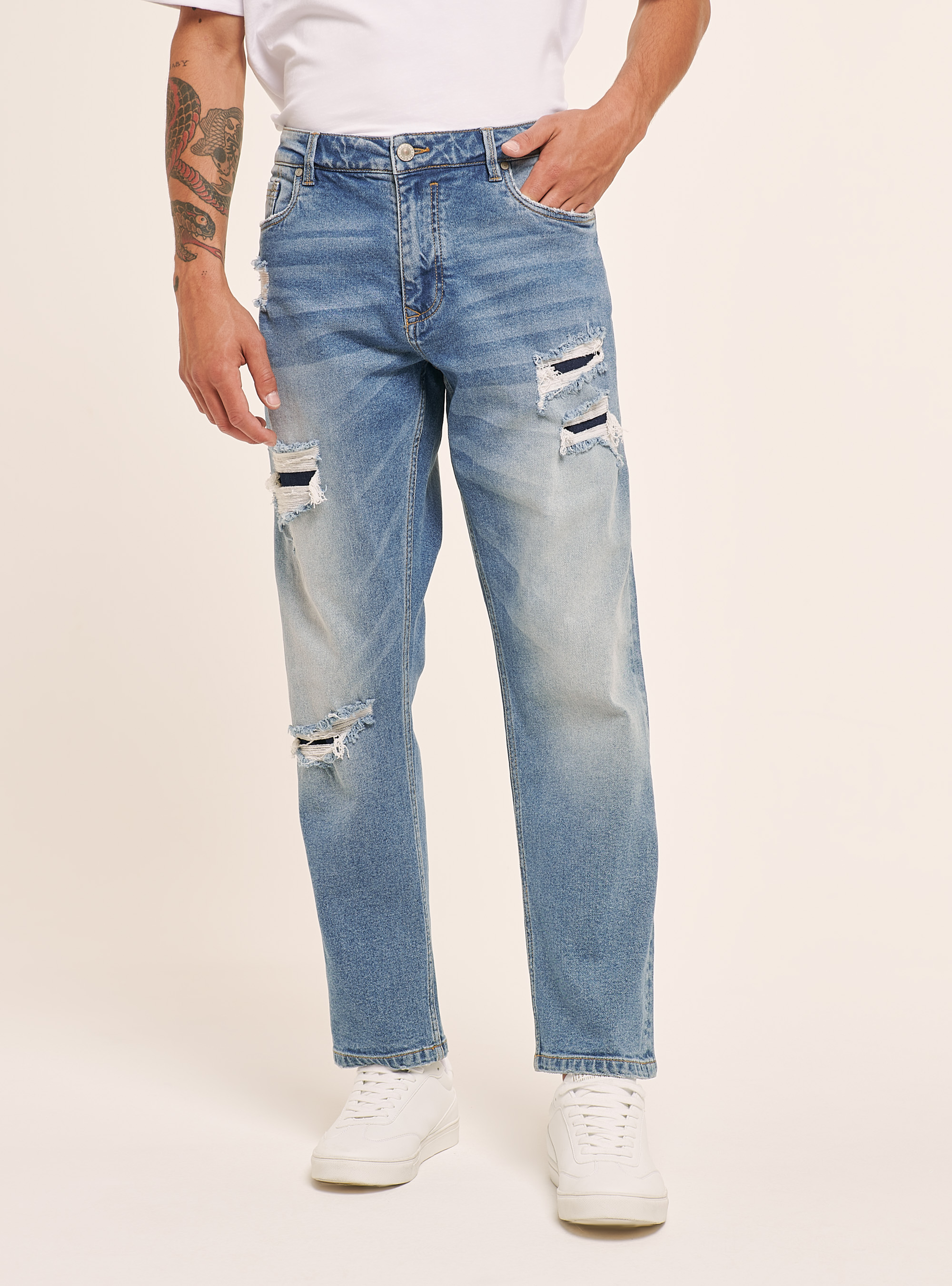 Jeans slim fit, BLUE