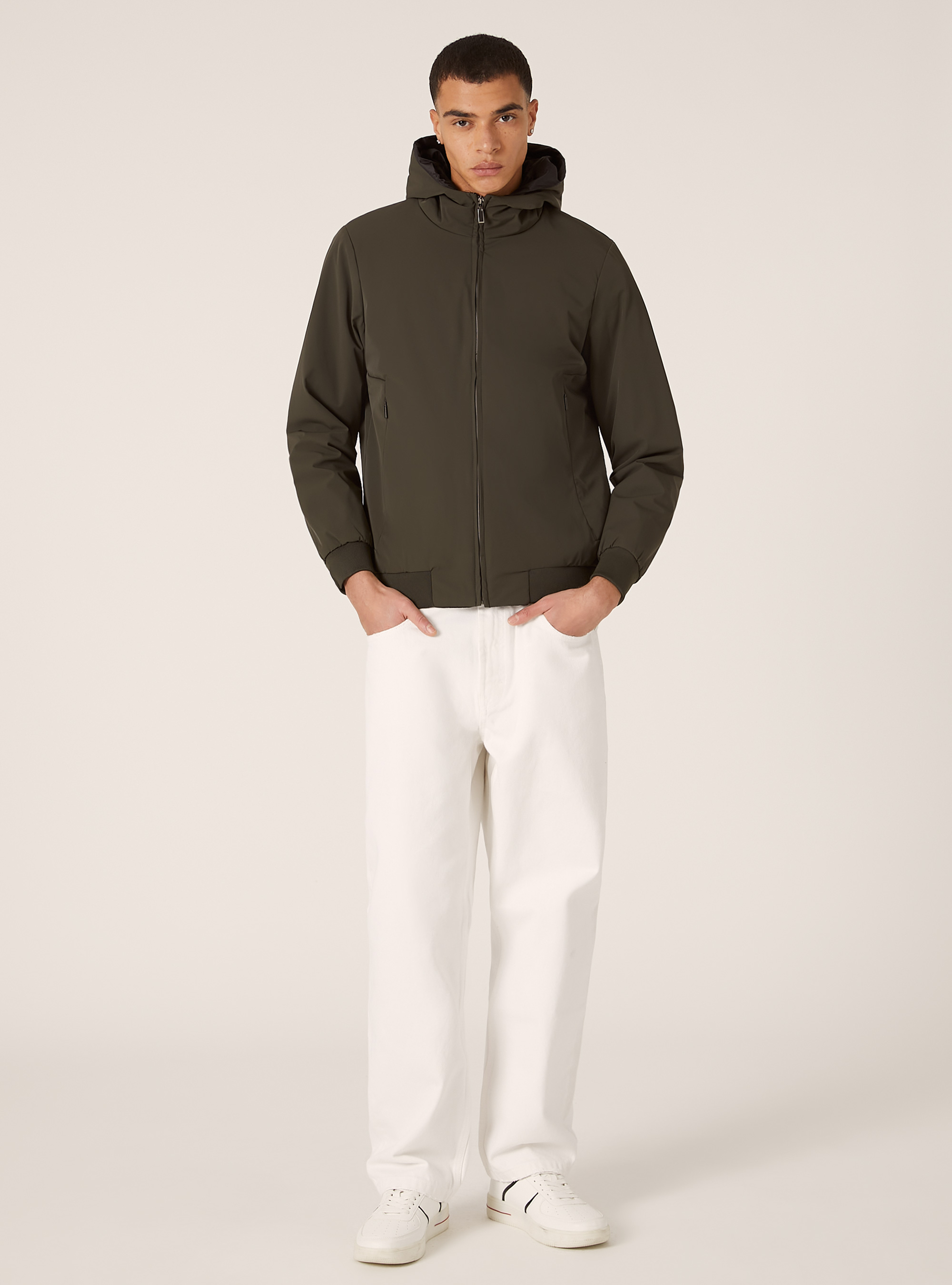 Veste matelassée avec capuche, KY2 KAKY MEDIUM