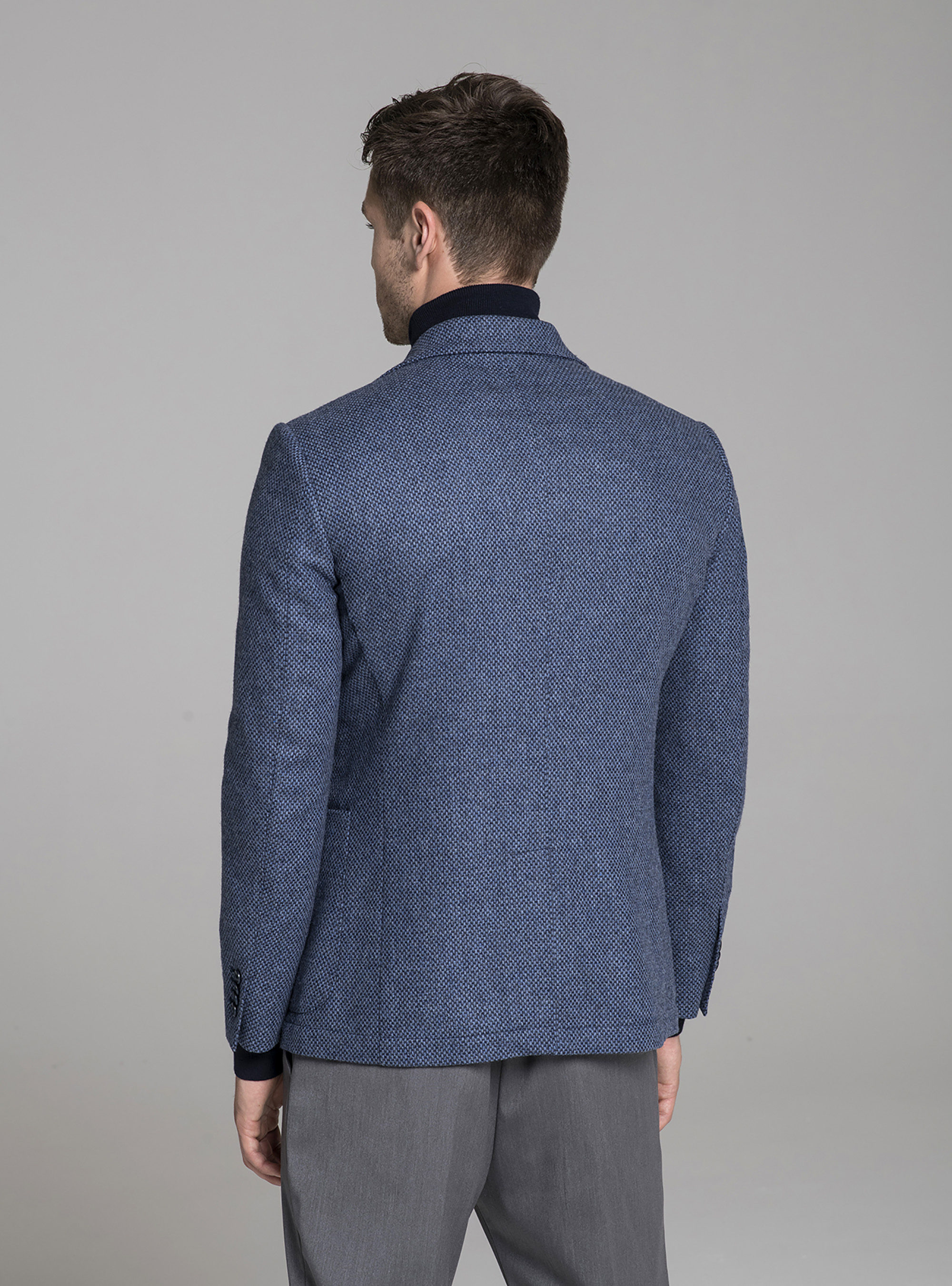 Giacca in lana, BLU MARINO