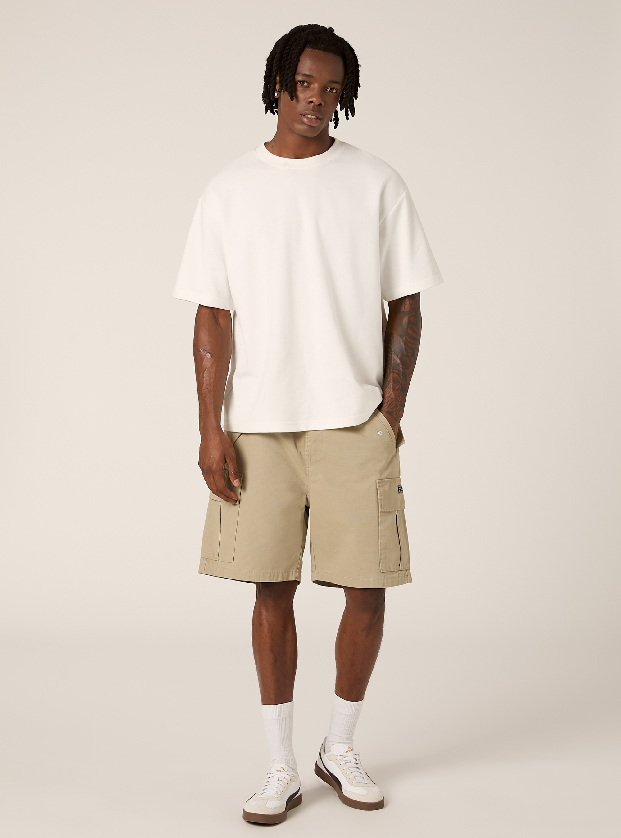 Bermuda cargo ripstop, BG1 BEIGE DARK