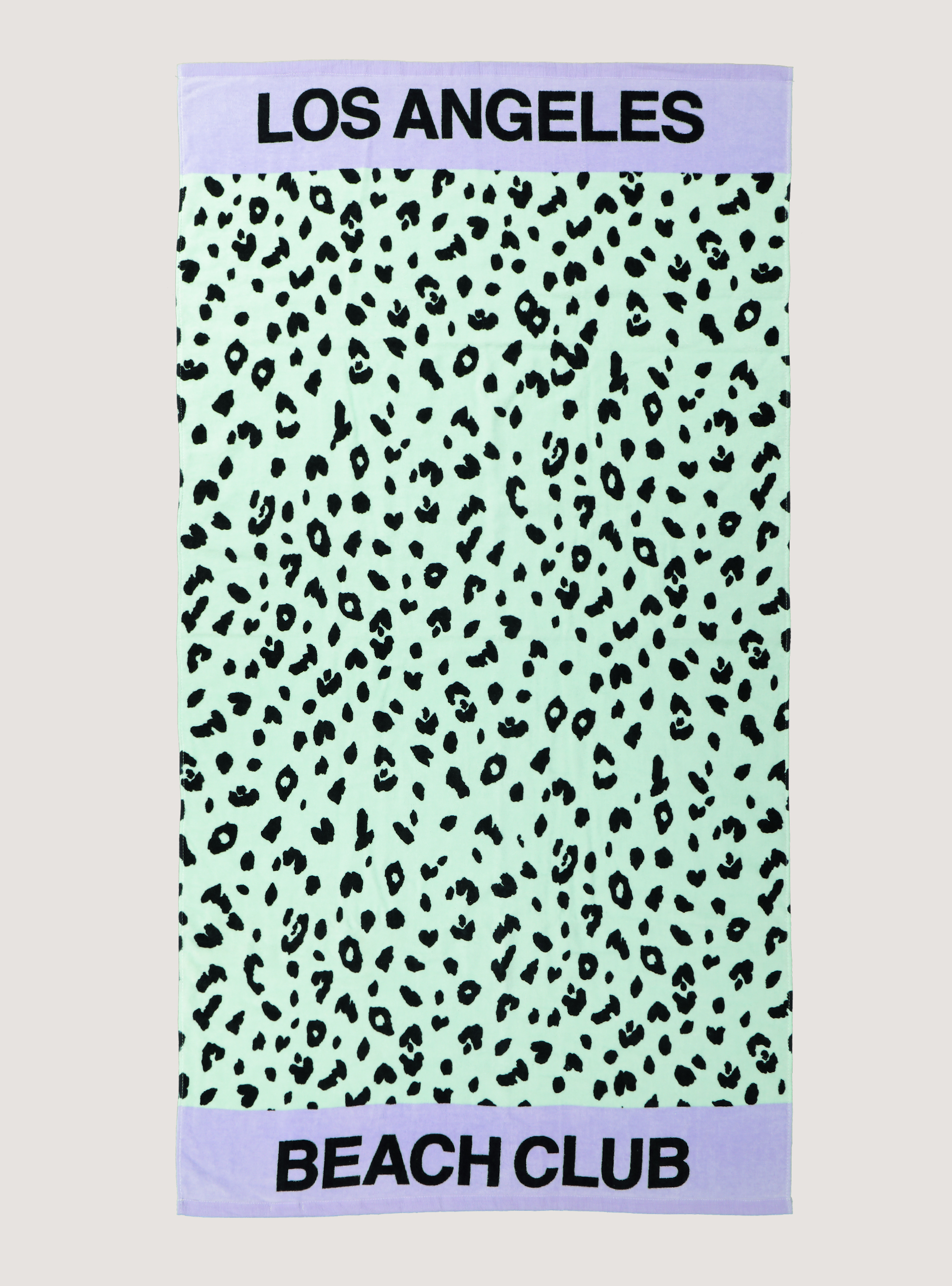 Telo mare spugna in cotone, ANIMALIER