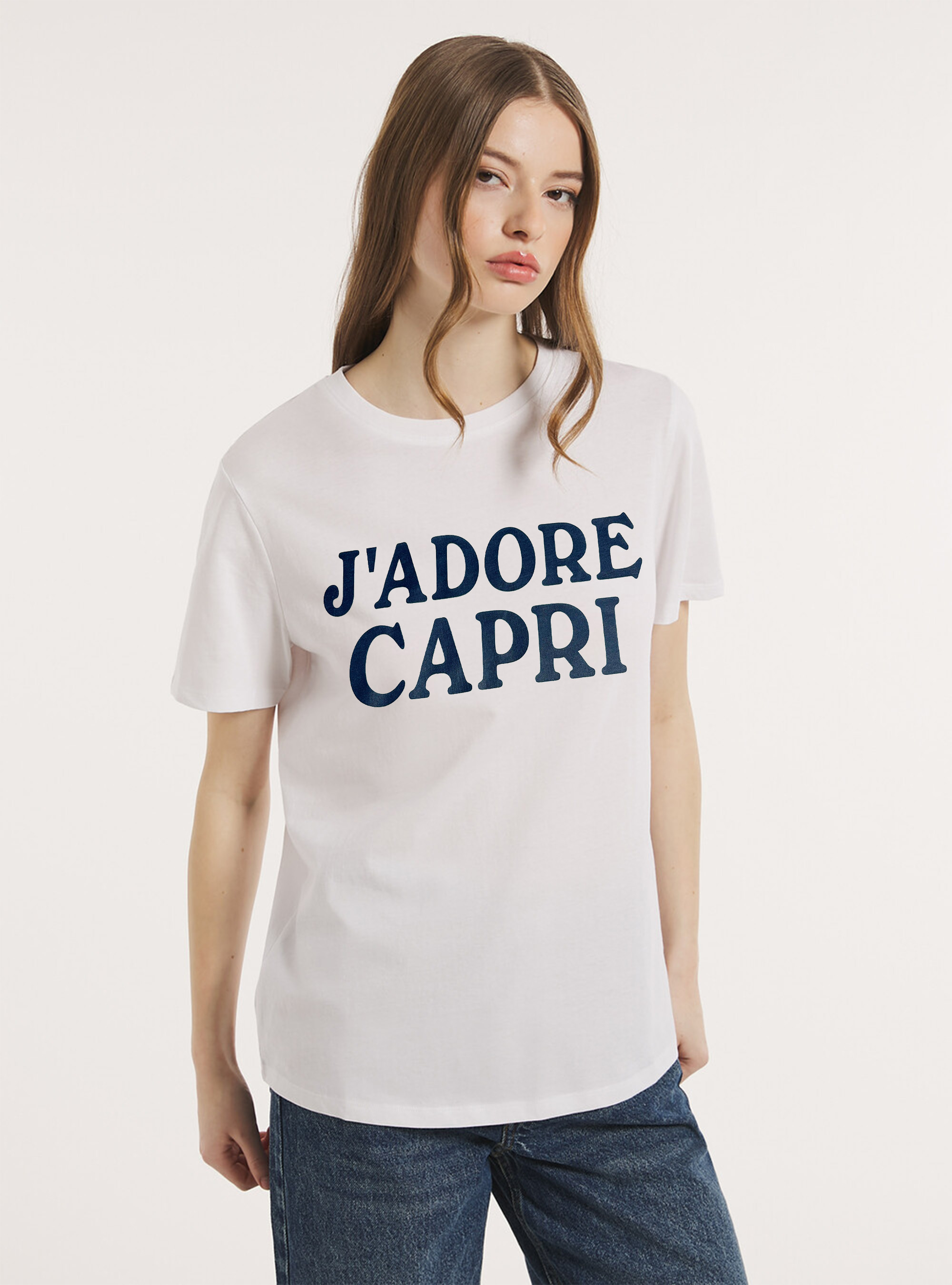 T-shirt Capri Capsule Genderless, WH2 WHITE