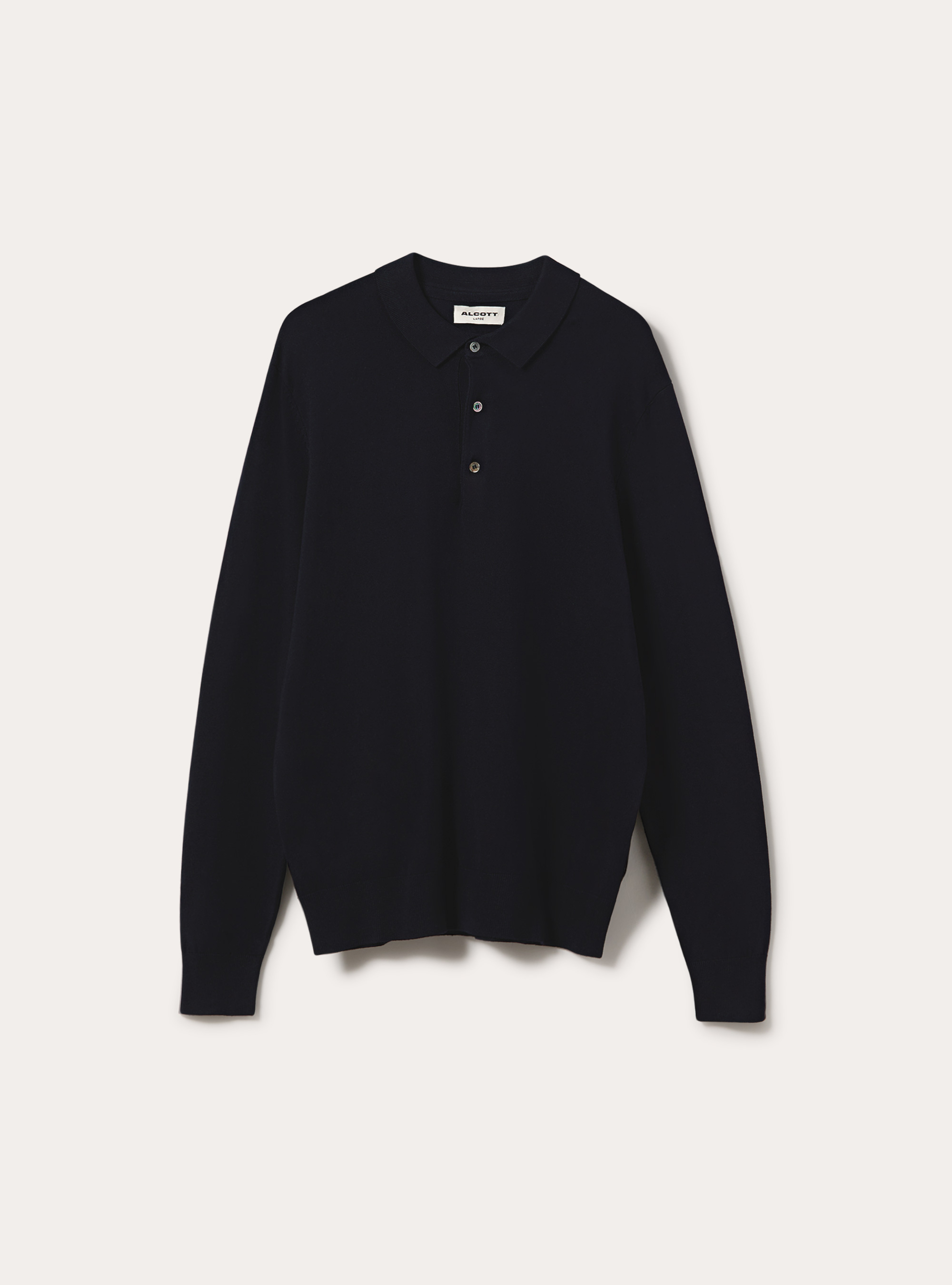 Polo in maglia  in viscosa, NA1 NAVY DARK