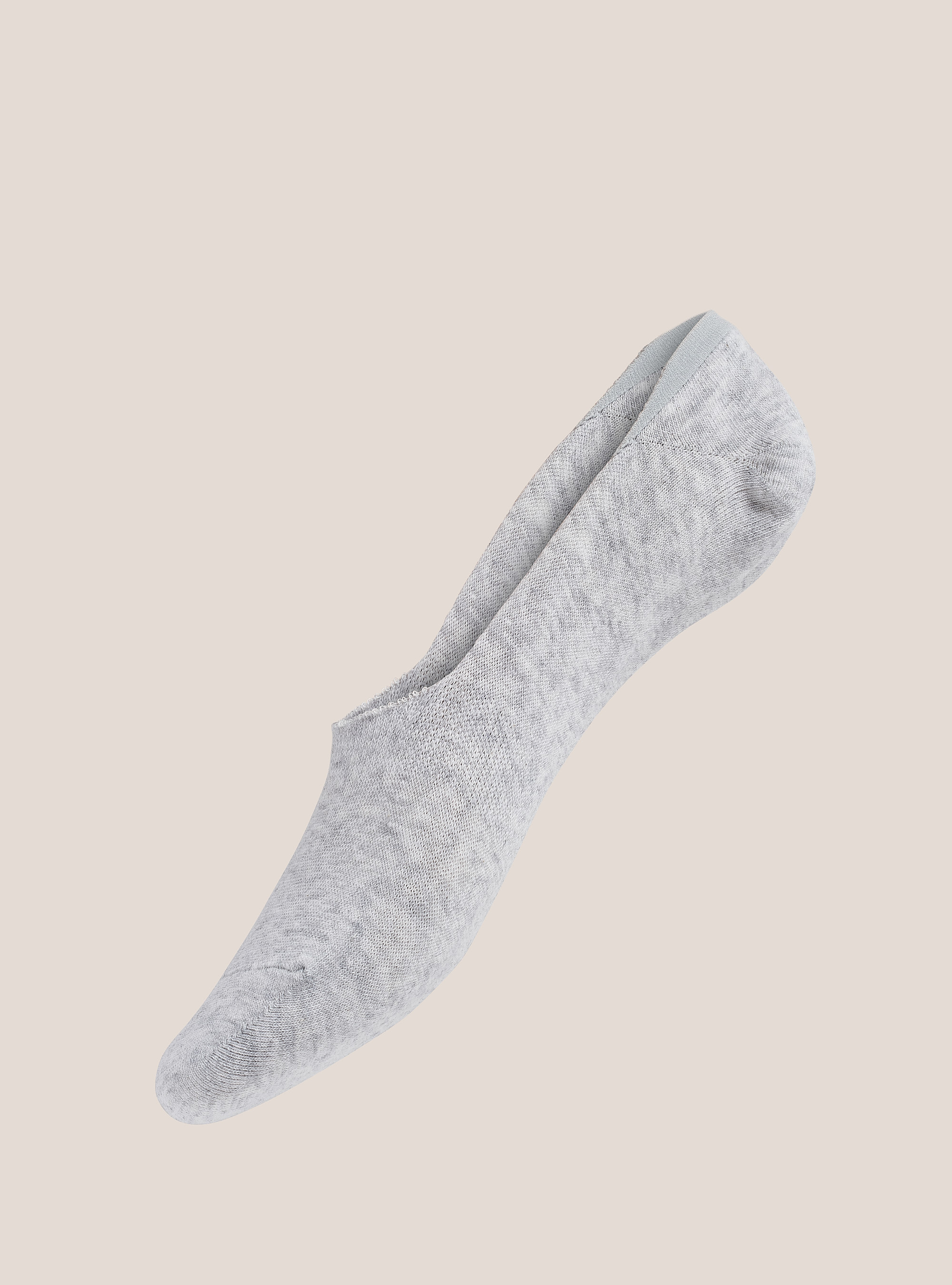 Calzini fantasmini set 3 paia, C150 GREY M
