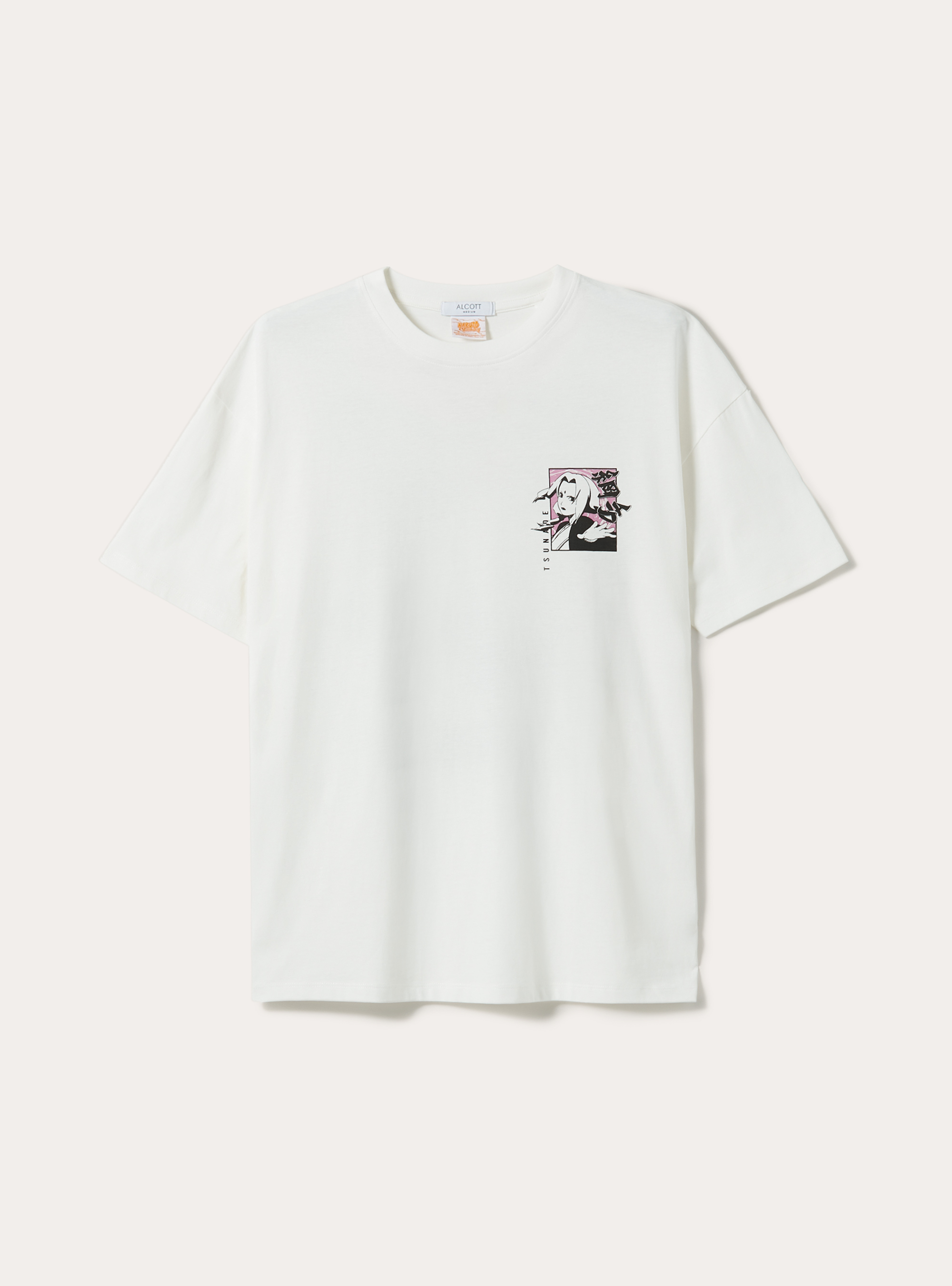 Camiseta Naruto / Alcott, WH1 OFF WHITE