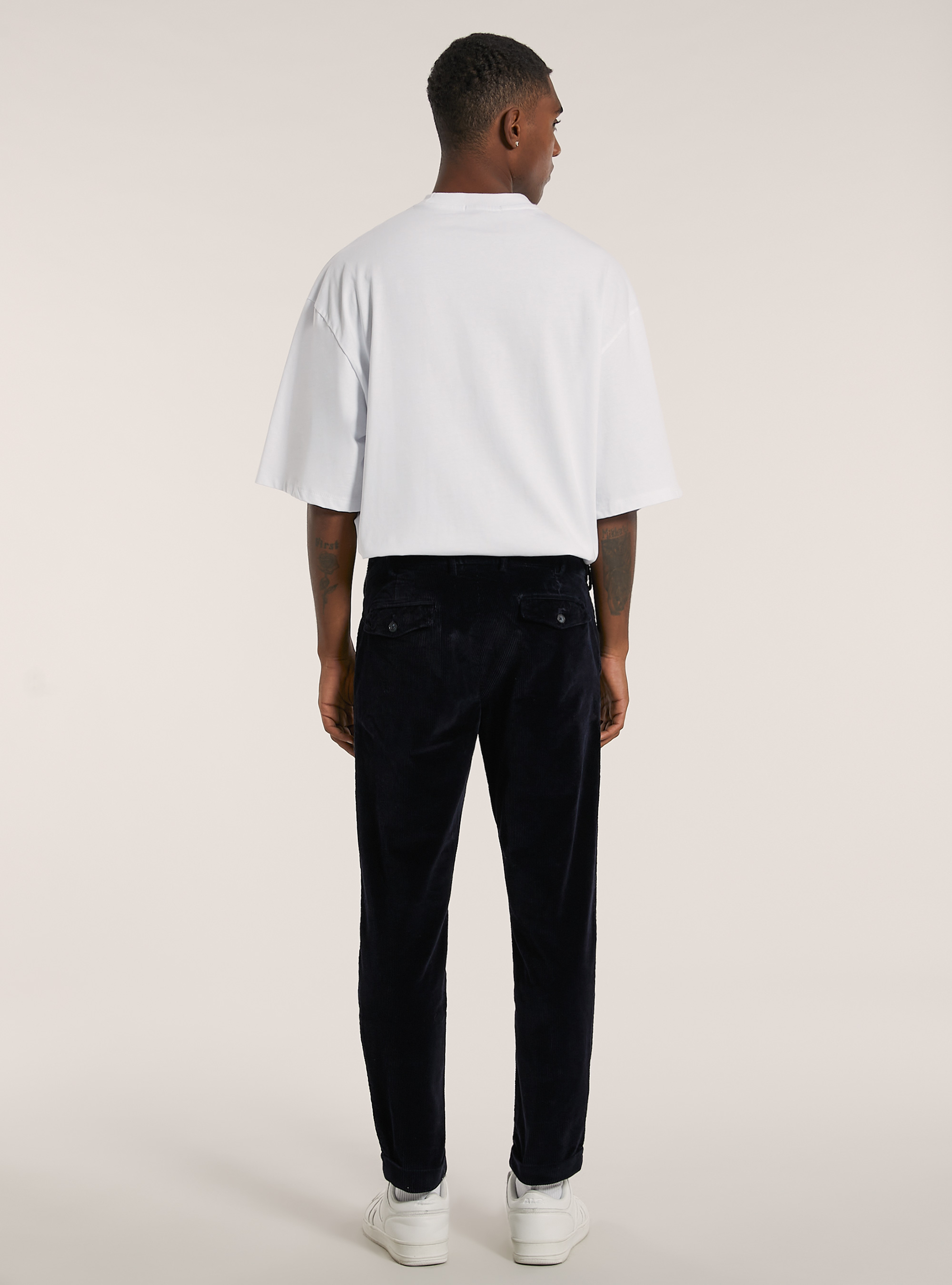 Corduroy chinos, NA1 NAVY DARK