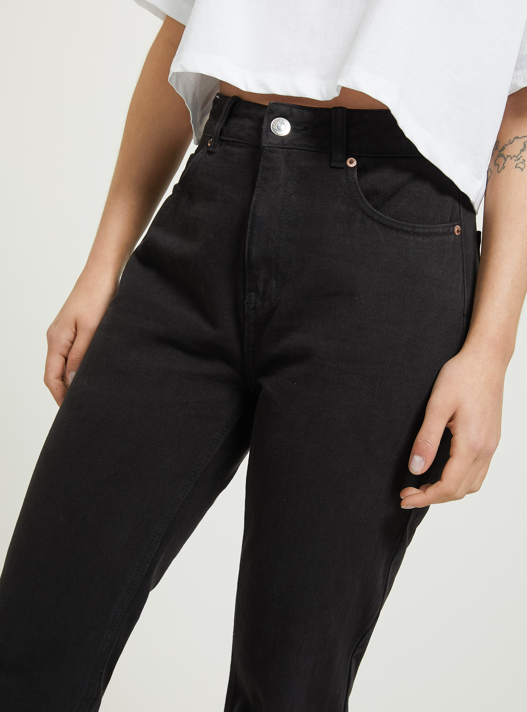 Vaqueros bootcut, D000 BLACK