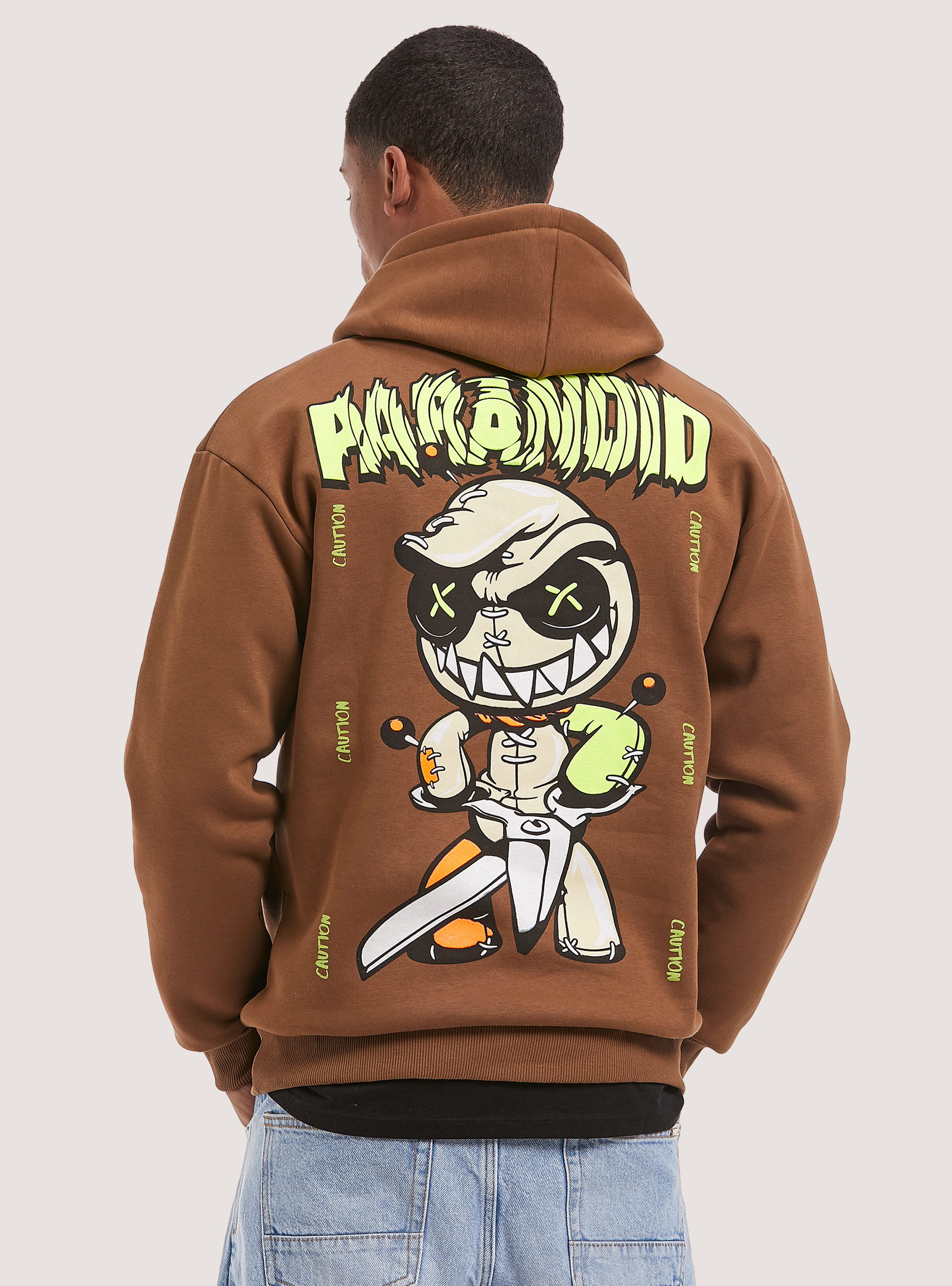 Sweatshirt with Smile Collection print, BR1 BROWN DARK