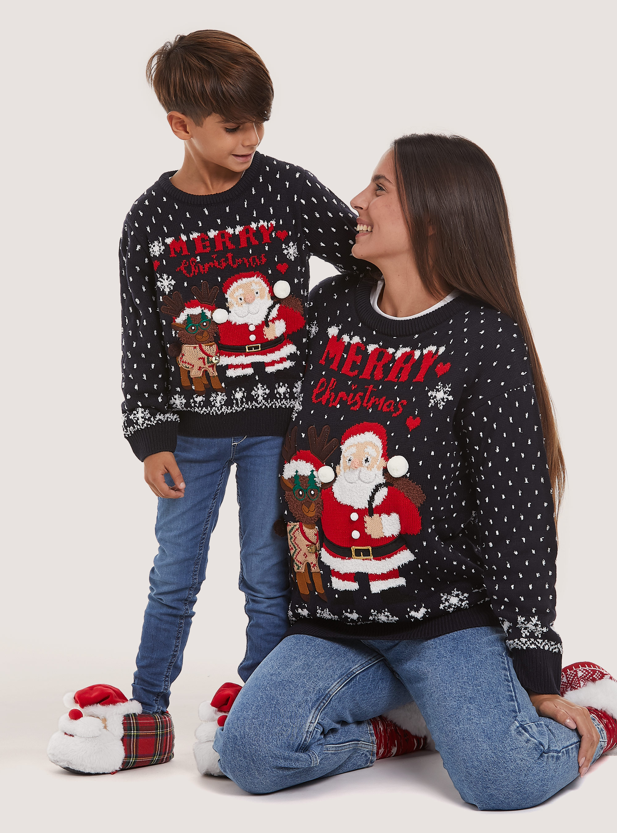 Pullover Christmas Family Collection, NA1 NAVY DARK