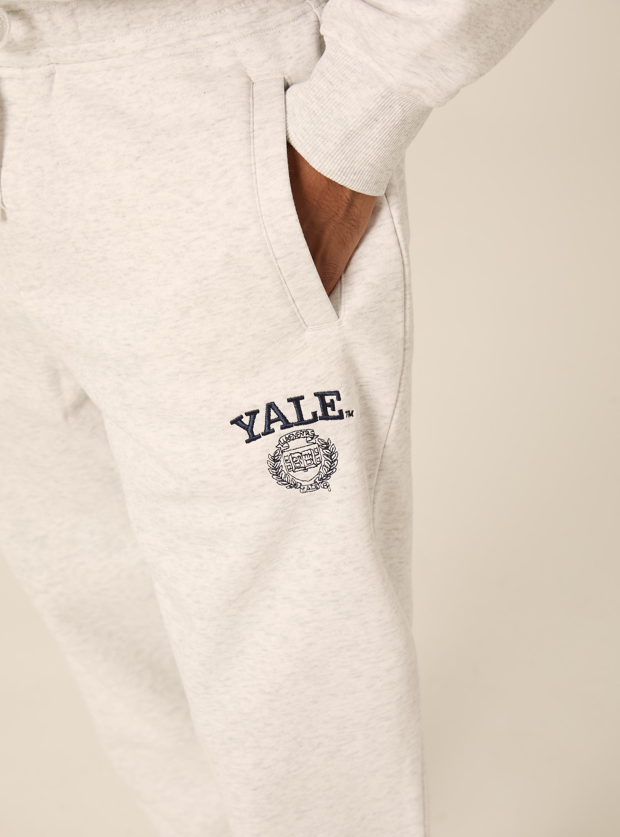 Jogger licenza yale, MGY3 GREY MEL LIGHT