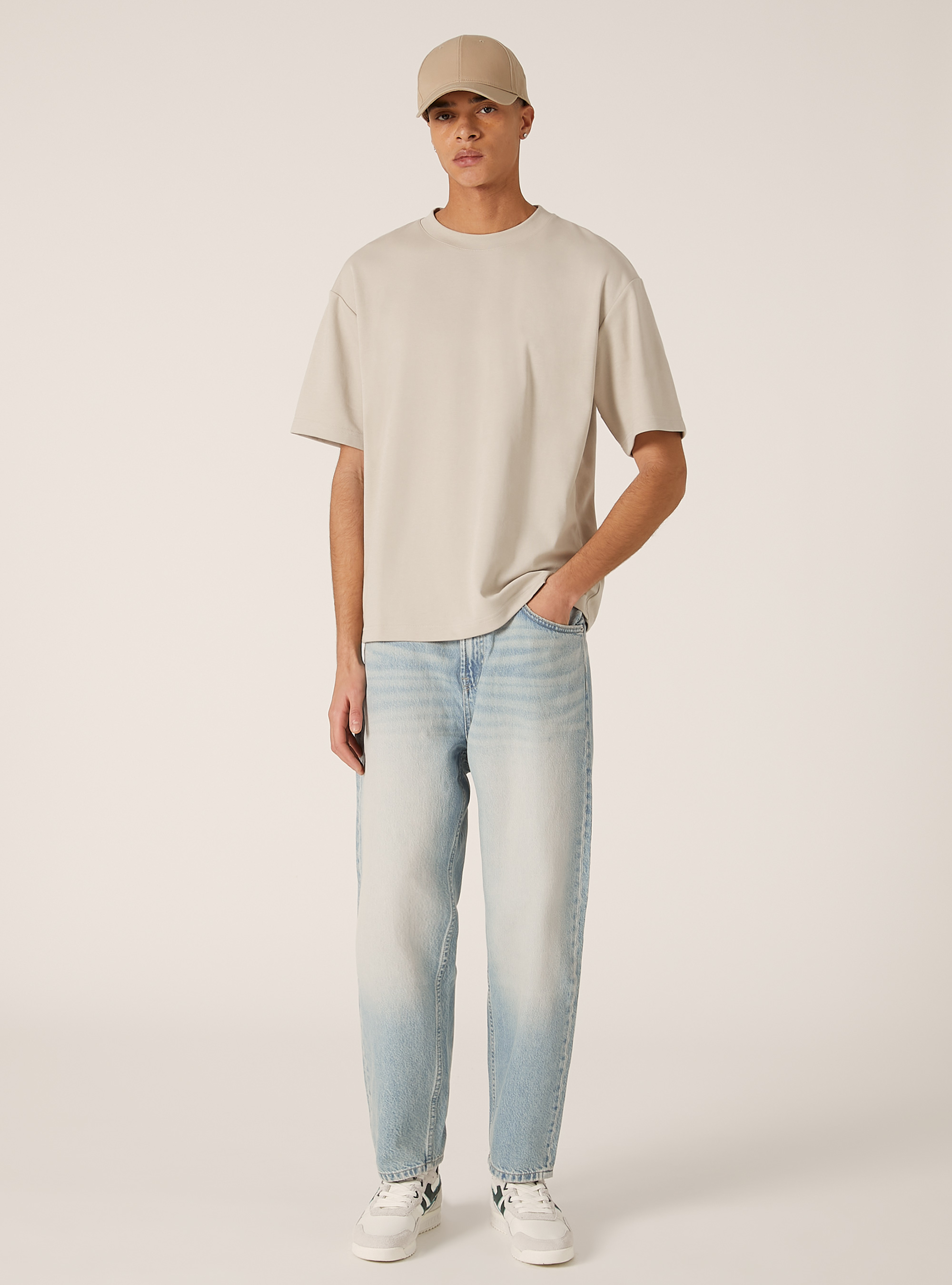 AIRes jersey T-shirt, BG2 BEIGE MEDIUM