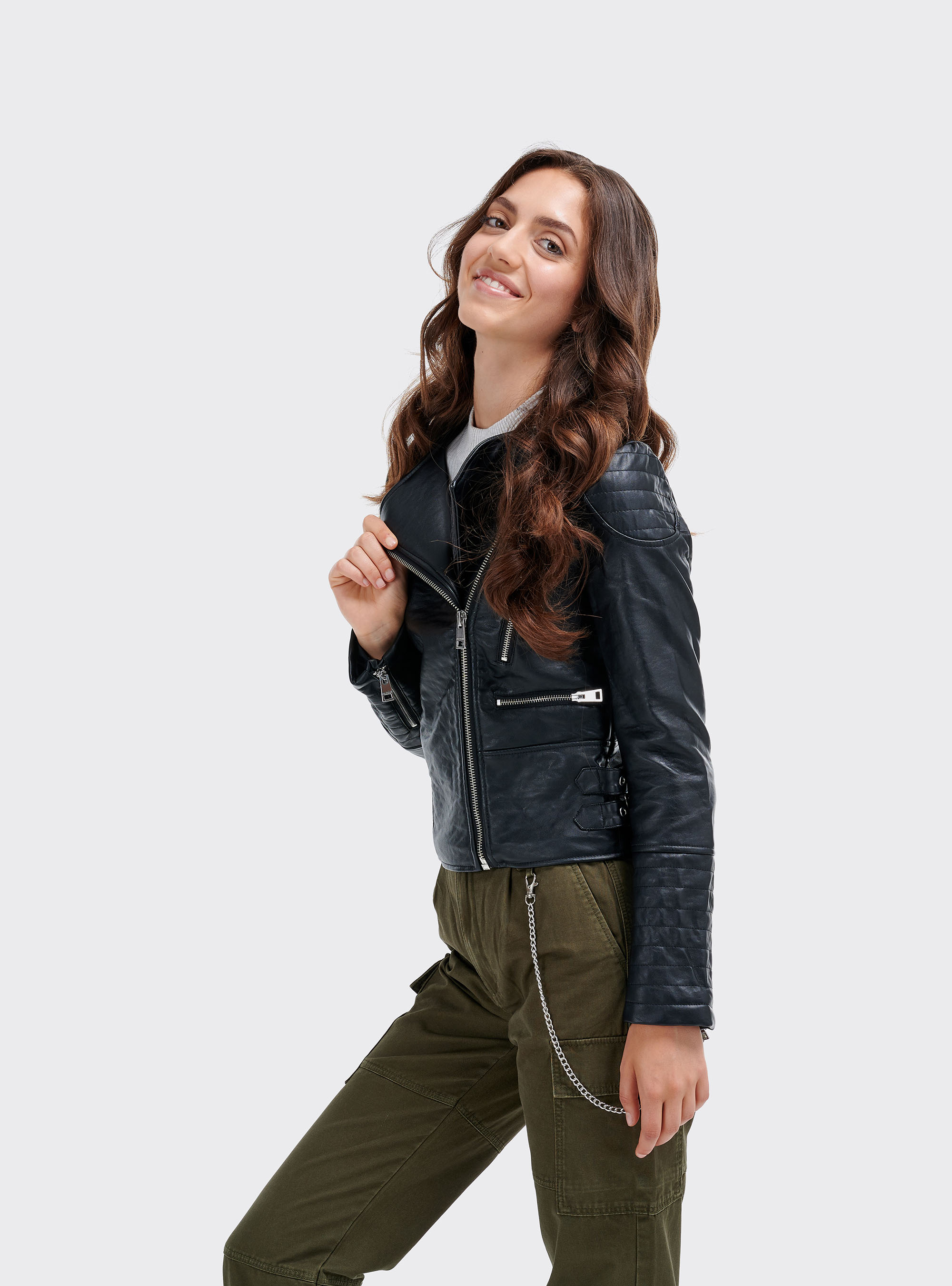 alcott leather jacket price