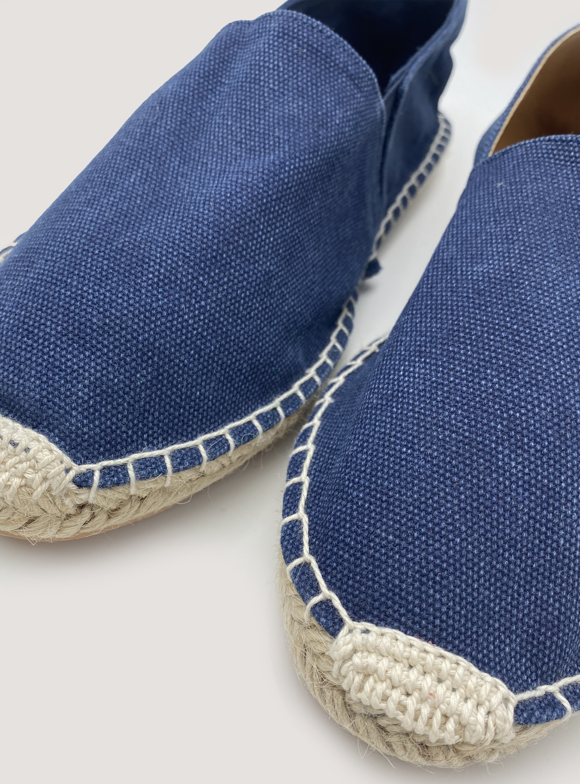 Cotton espadrilles, BLUE NAVY