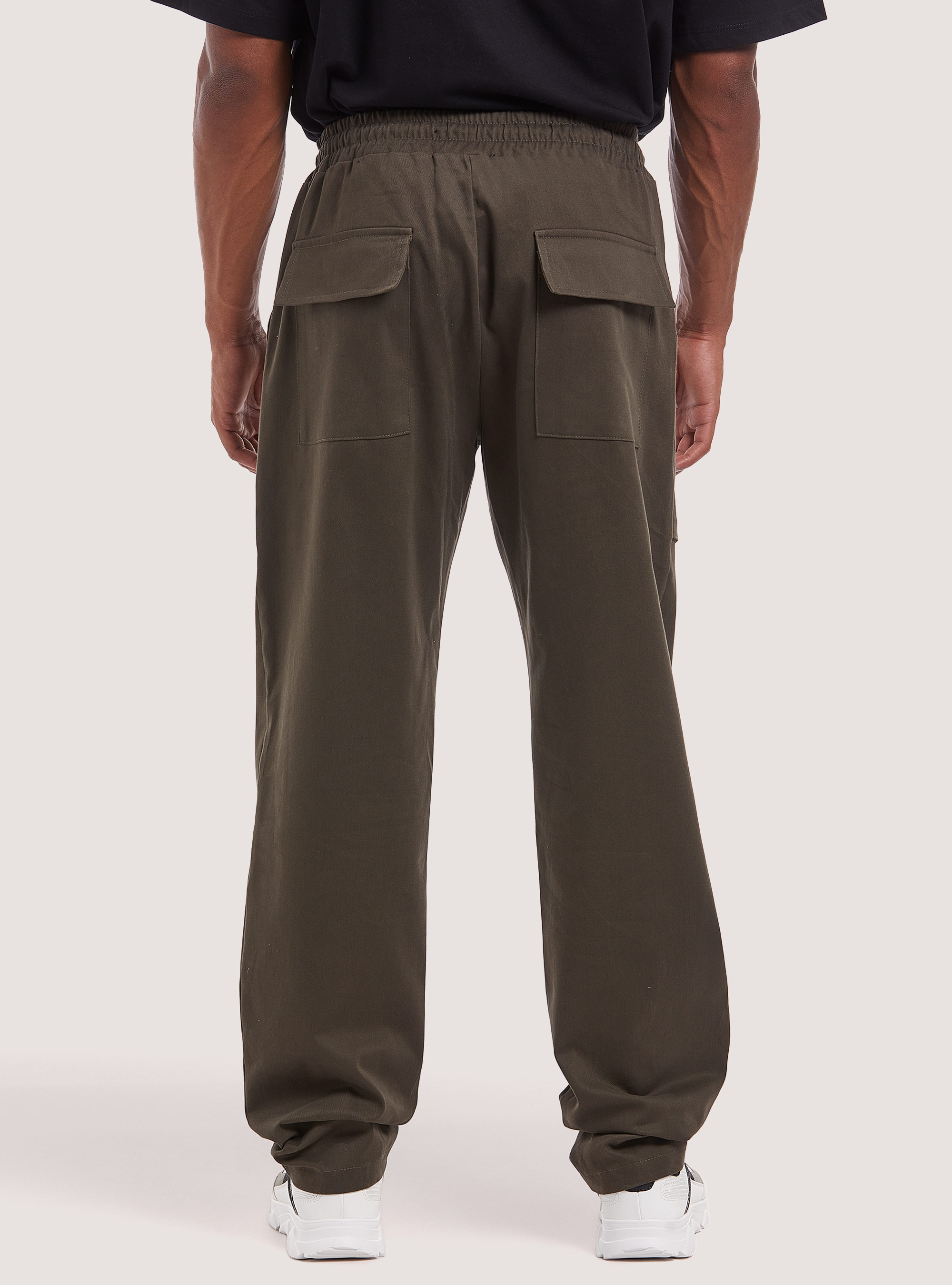 Cargo trousers with large pockets, KY3 KAKY LIGHT