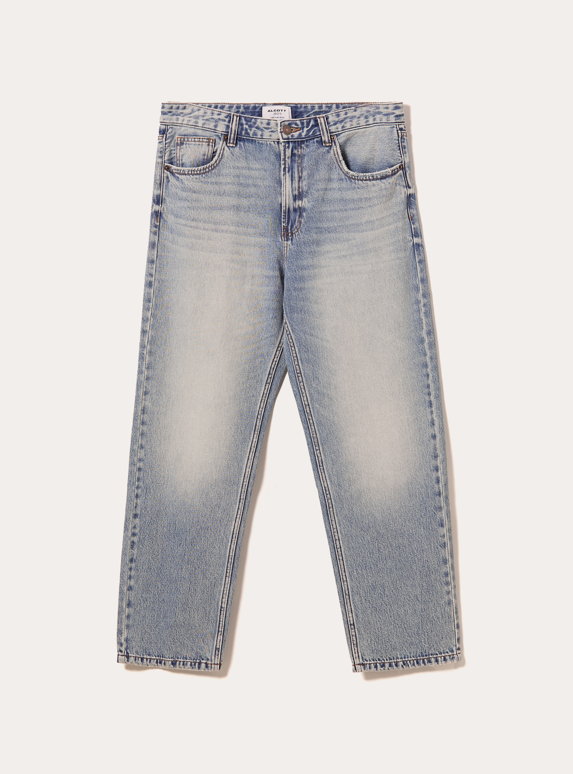 Jeans tapered fit, D005 LIGHT BLUE