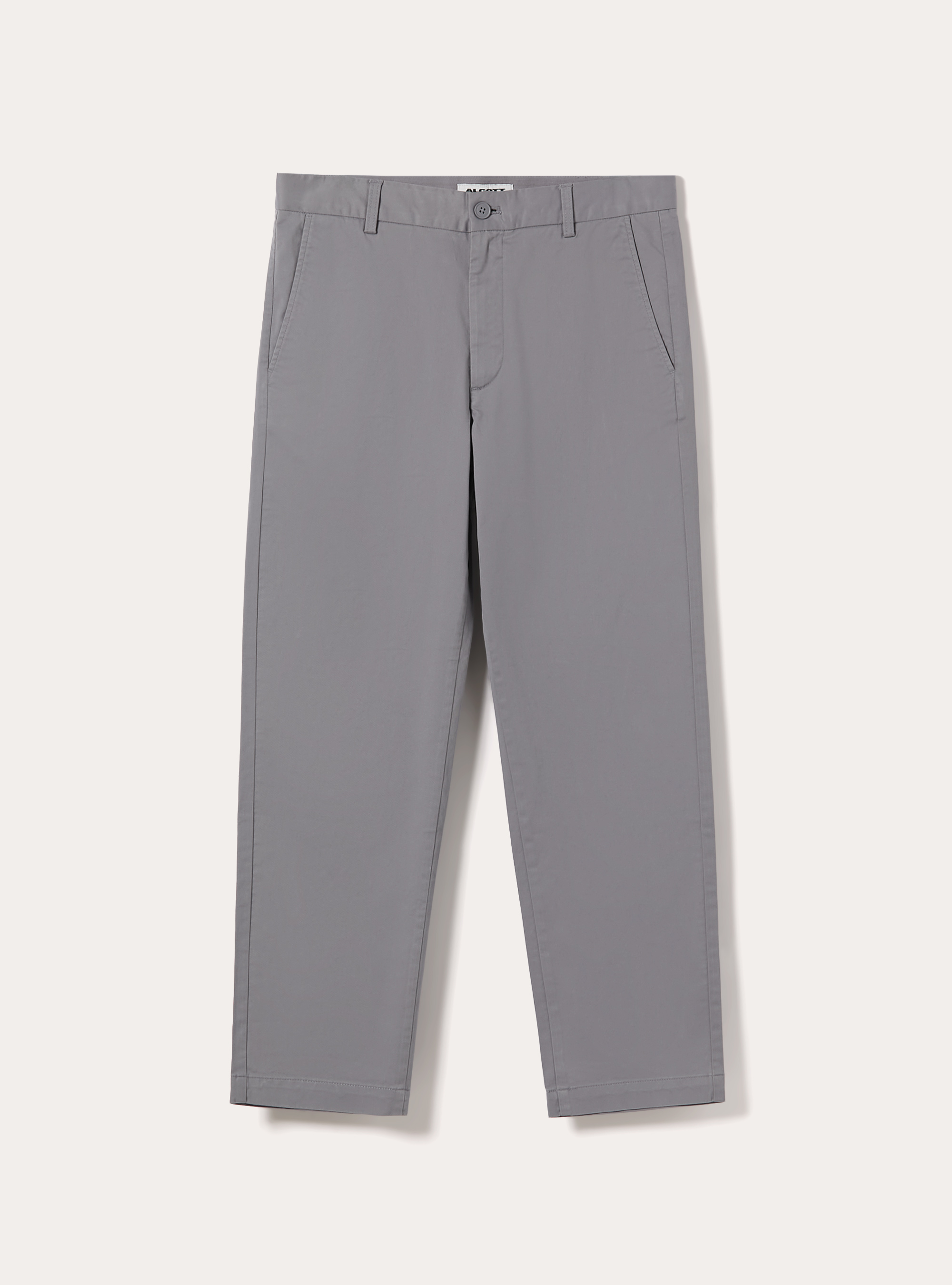 Slim fit chino trousers, GY3 GREY LIGHT