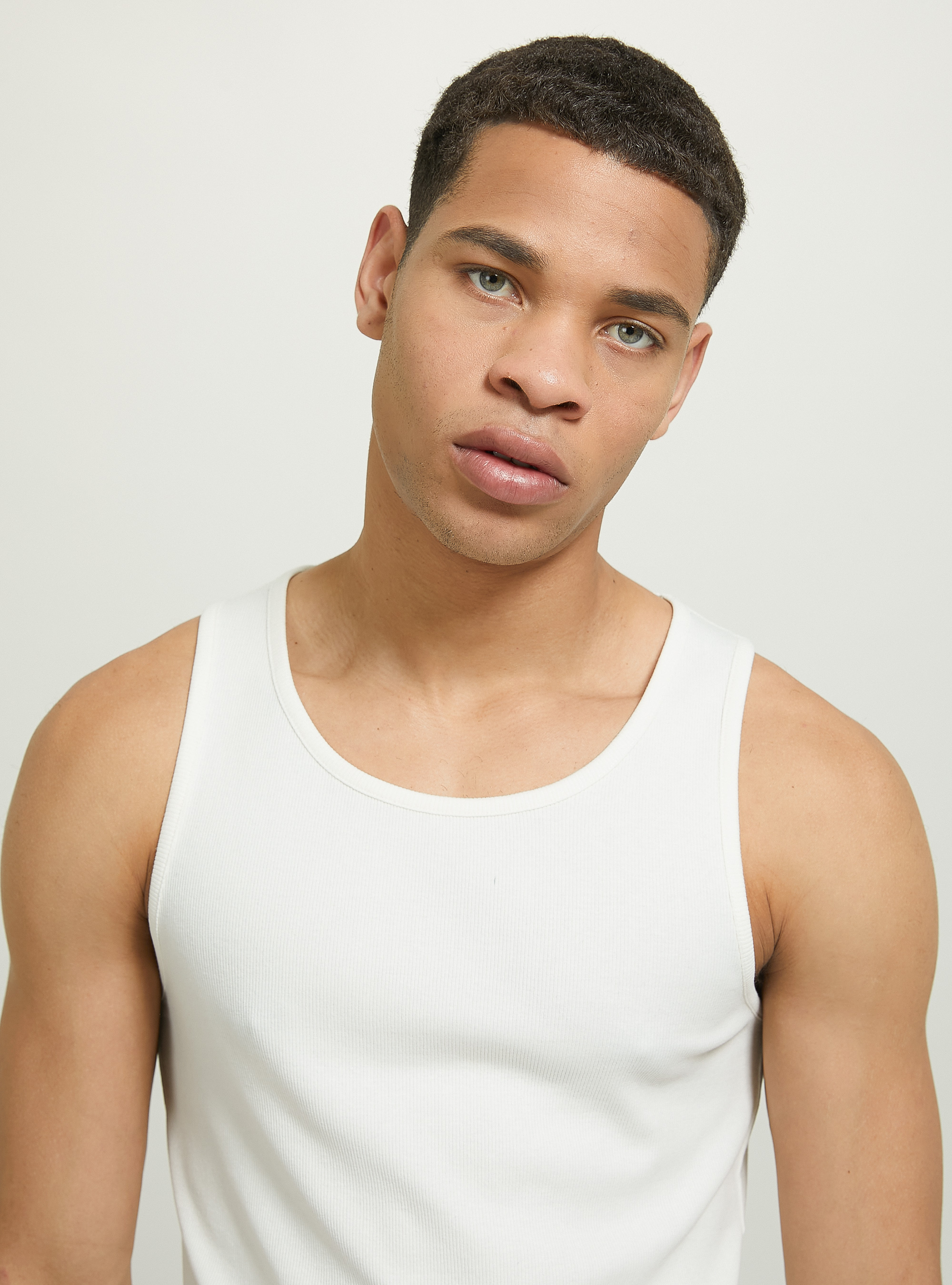 D&eacute;bardeur cotel&eacute; uni, WH1 OFF WHITE