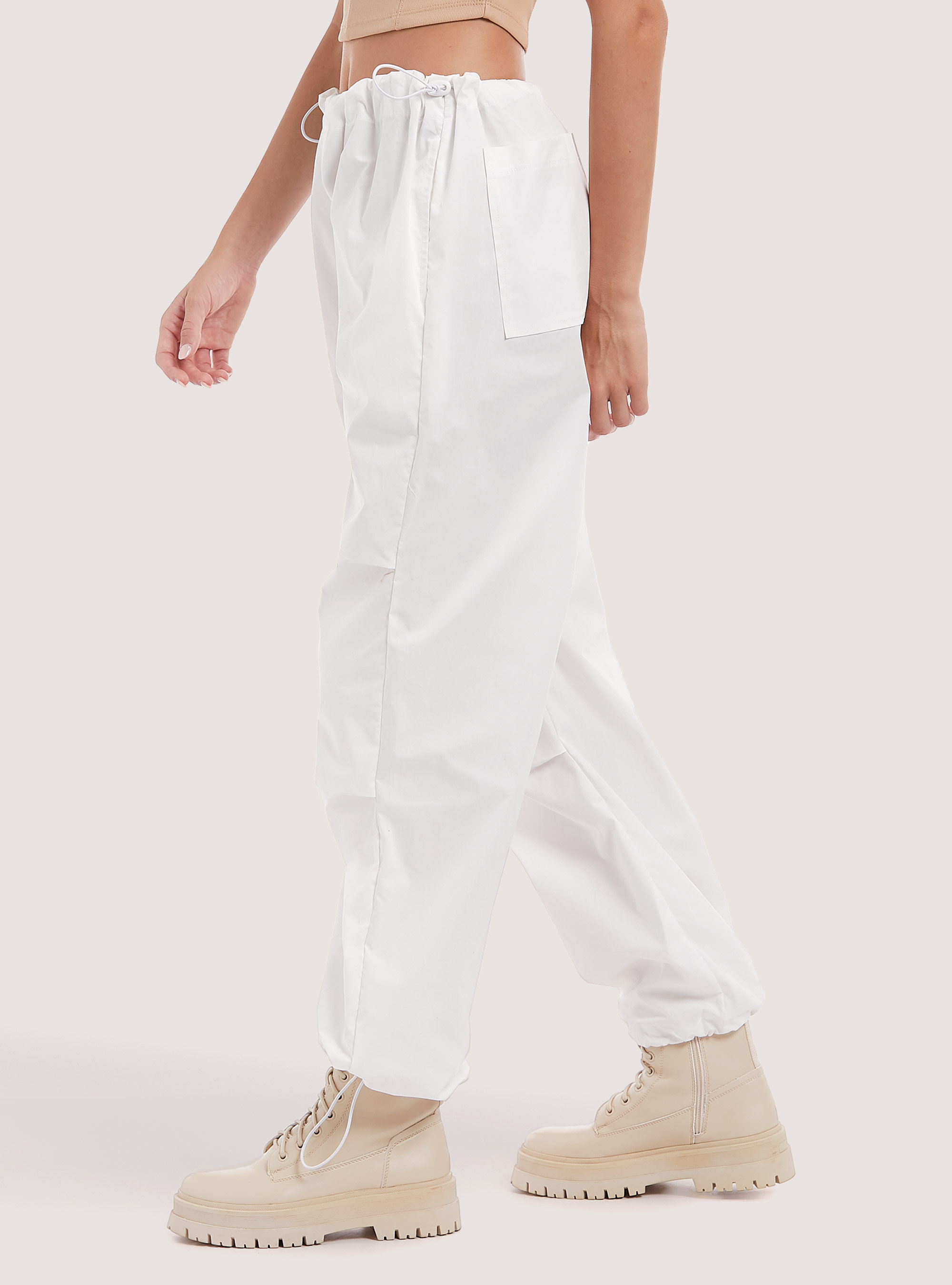 【Raucohouse】Landing cotton banding parachute pants Landing cotton banding parachute pants - Raucohouse | 60