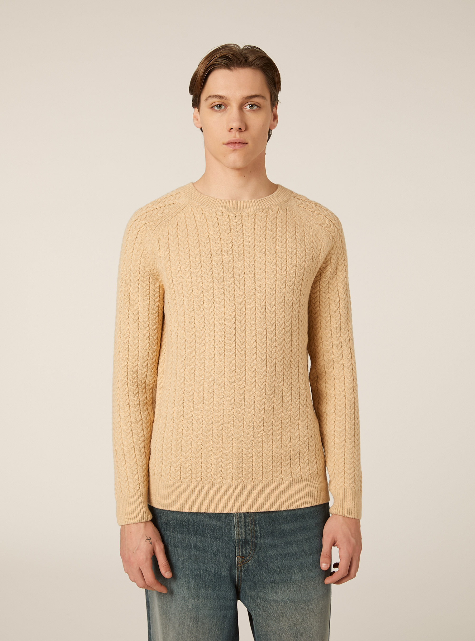Maglione girocollo, TB2 TOBACCO MEDIUM