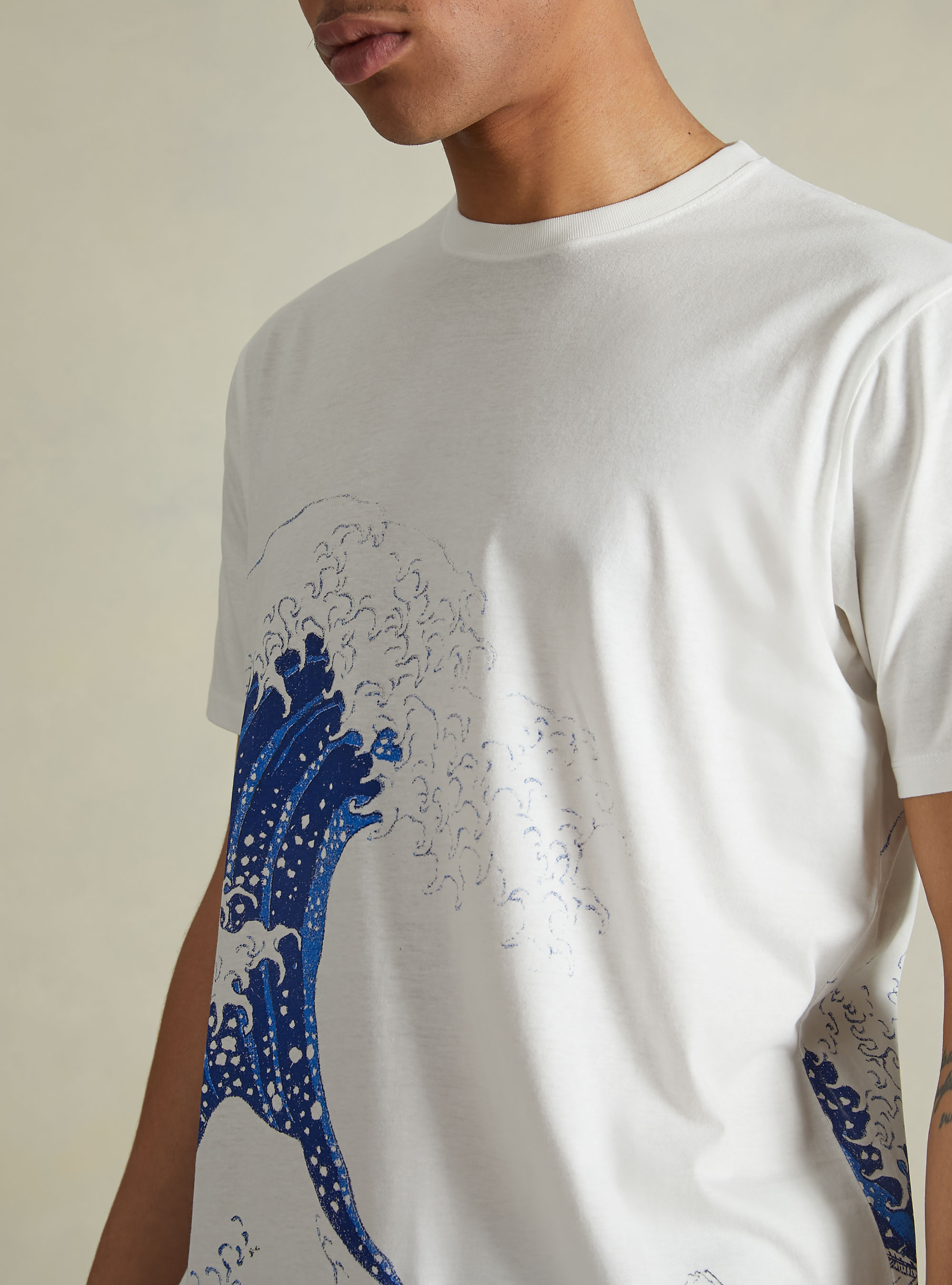 Maglietta Art collection Hokusai / Alcott regular fit, WH1 OFF WHITE