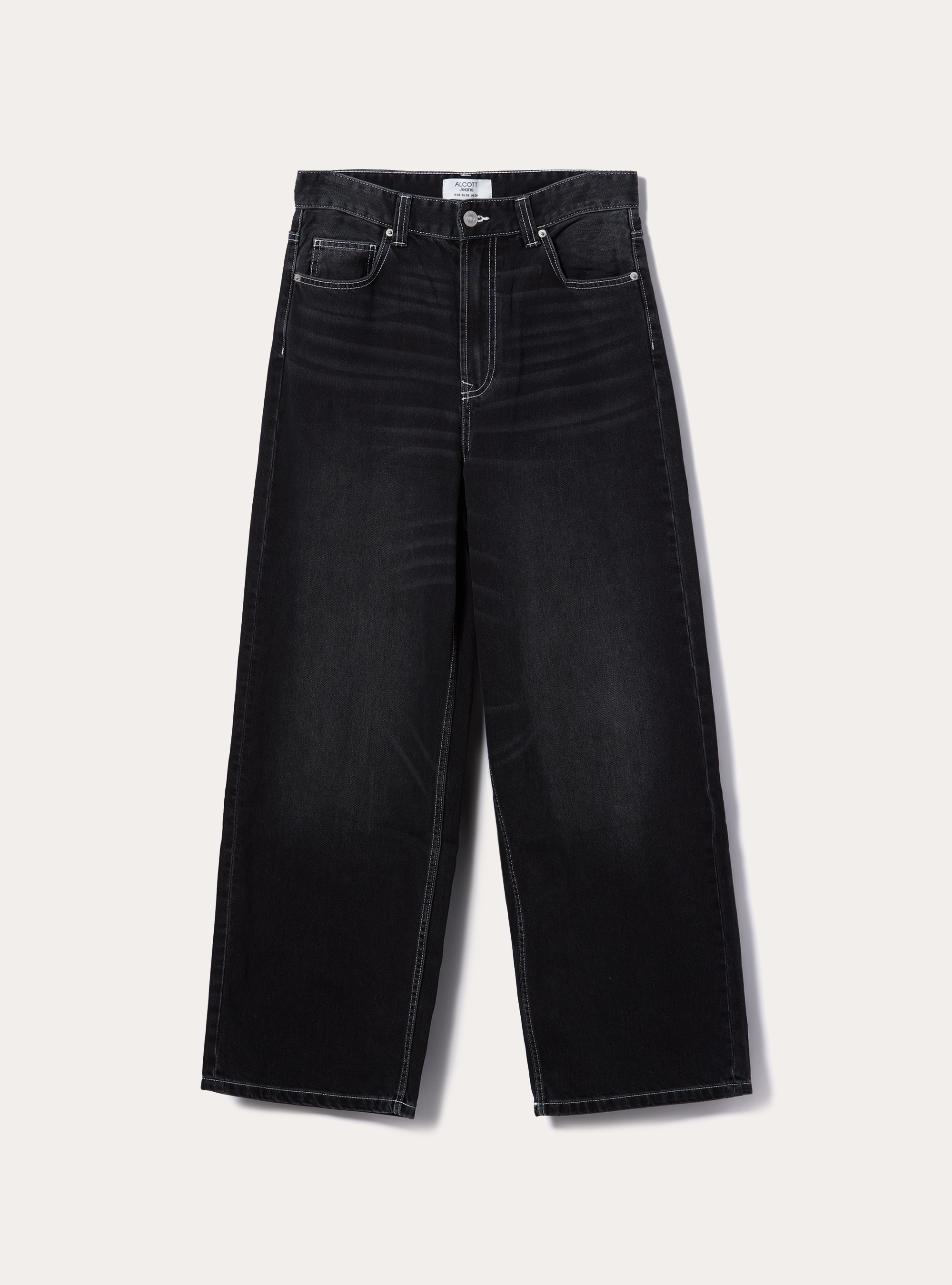 黒L Noremid RIGIT SUPER BAGGY DENIM RIGIT BAGGY JORTS -BLACK- | NOREMID